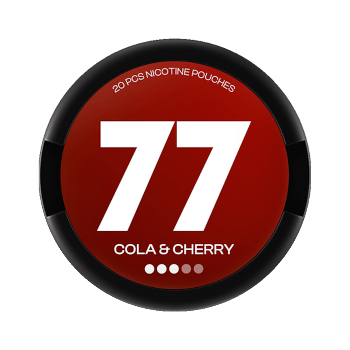 77 Cola & Cherry can, front