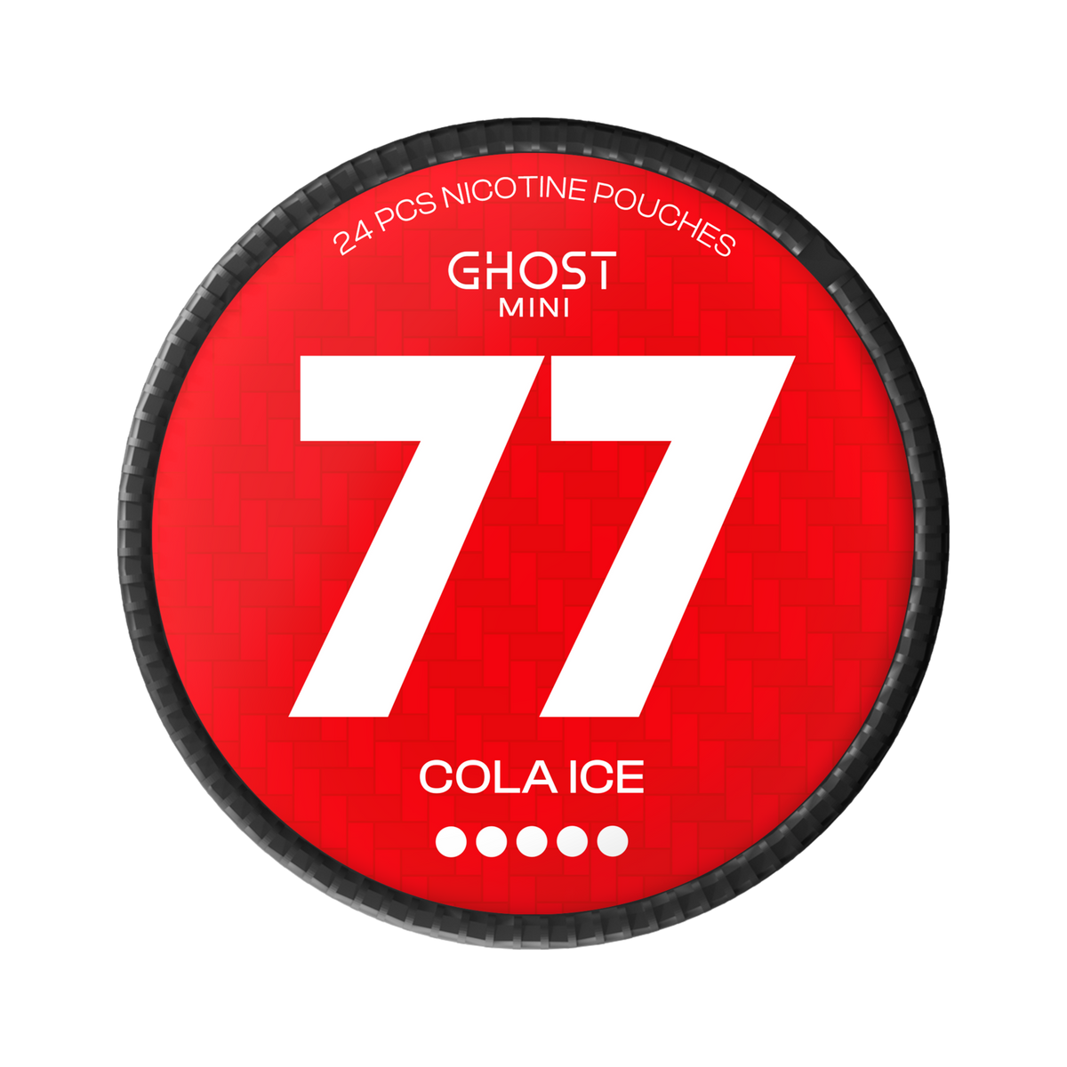 77 Ghost Cola Ice Mini can, front