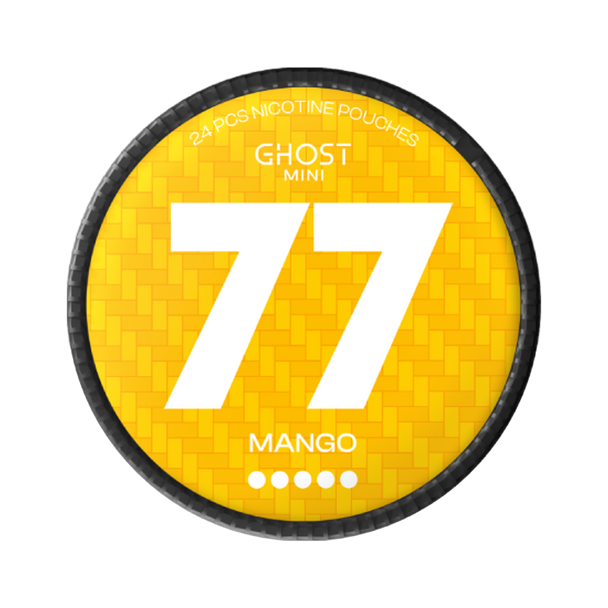 77 Ghost Mango Mini can, front