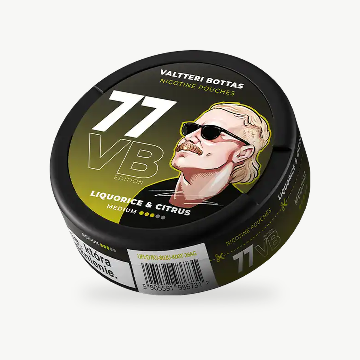 77 Liquorice Citrus VB Medium