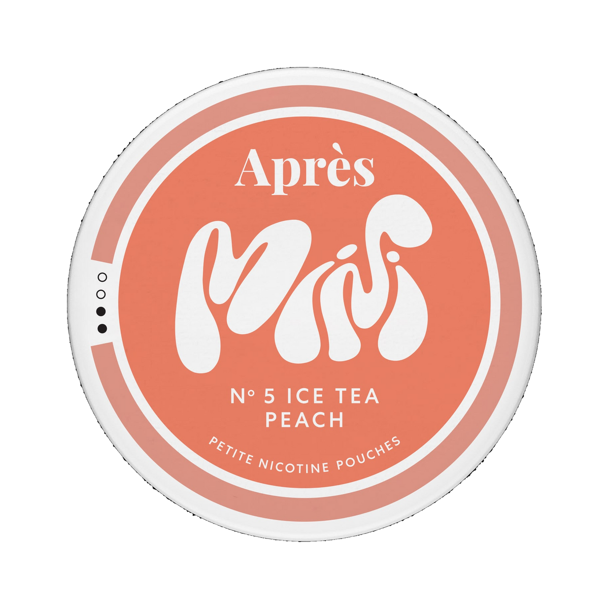APRÈS Ice Tea Peach Mini, envase, vista frontal