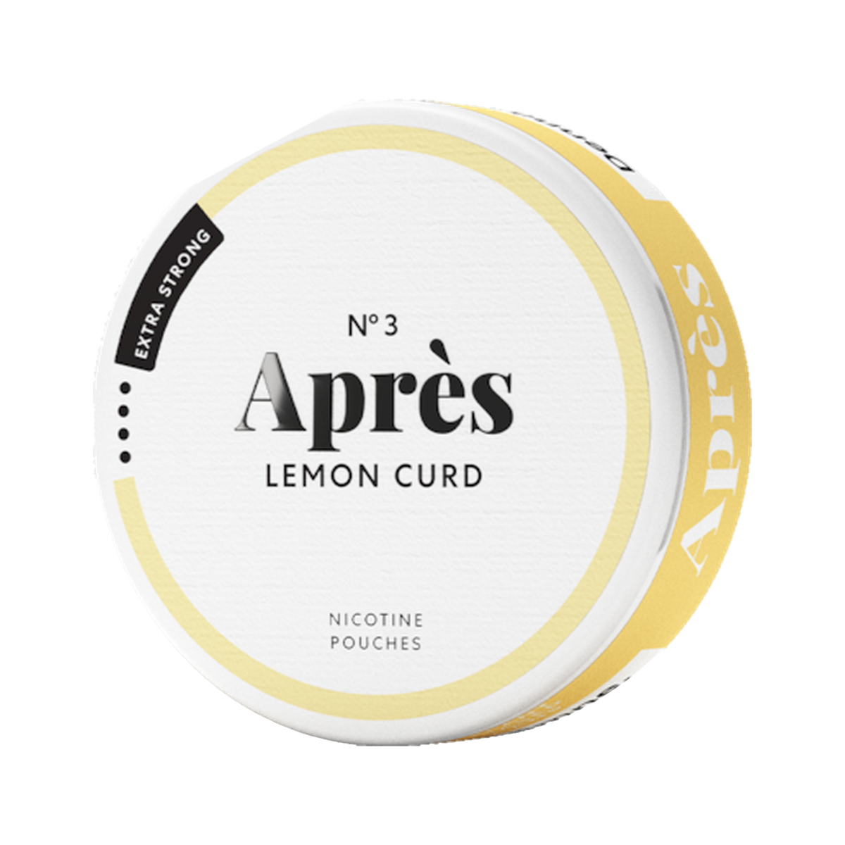 APRÈS Lemon Curd Extra Strong, envase, vista frontal