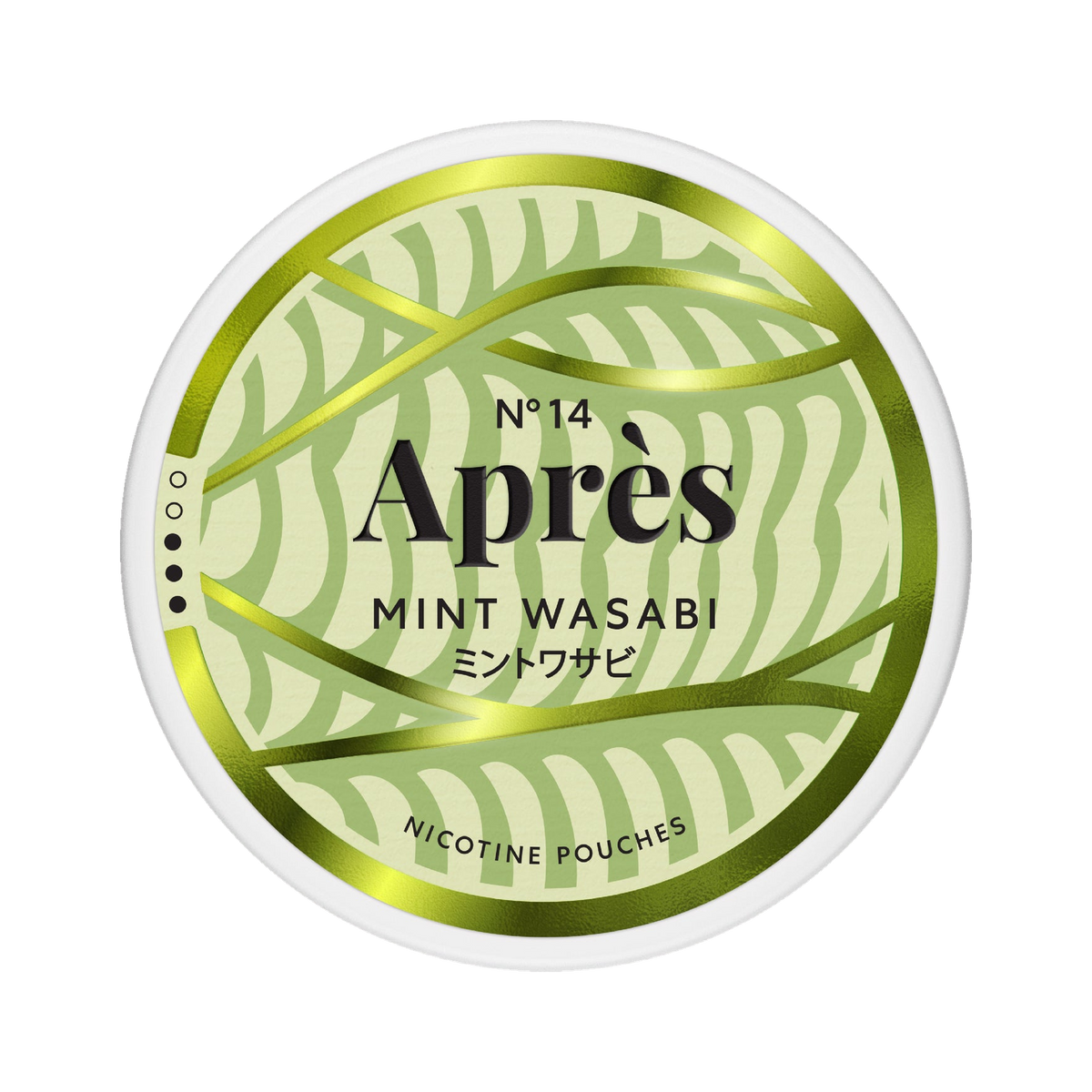 APRÈS Mint Wasabi nikotinpåsar, dosa