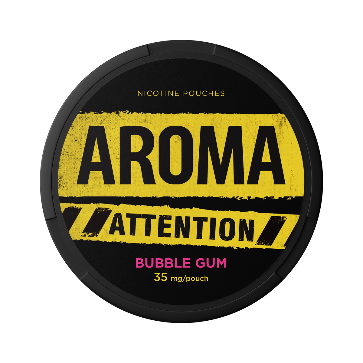 AROMA Attention Bubble Gum nikotinpåsar, dosa
