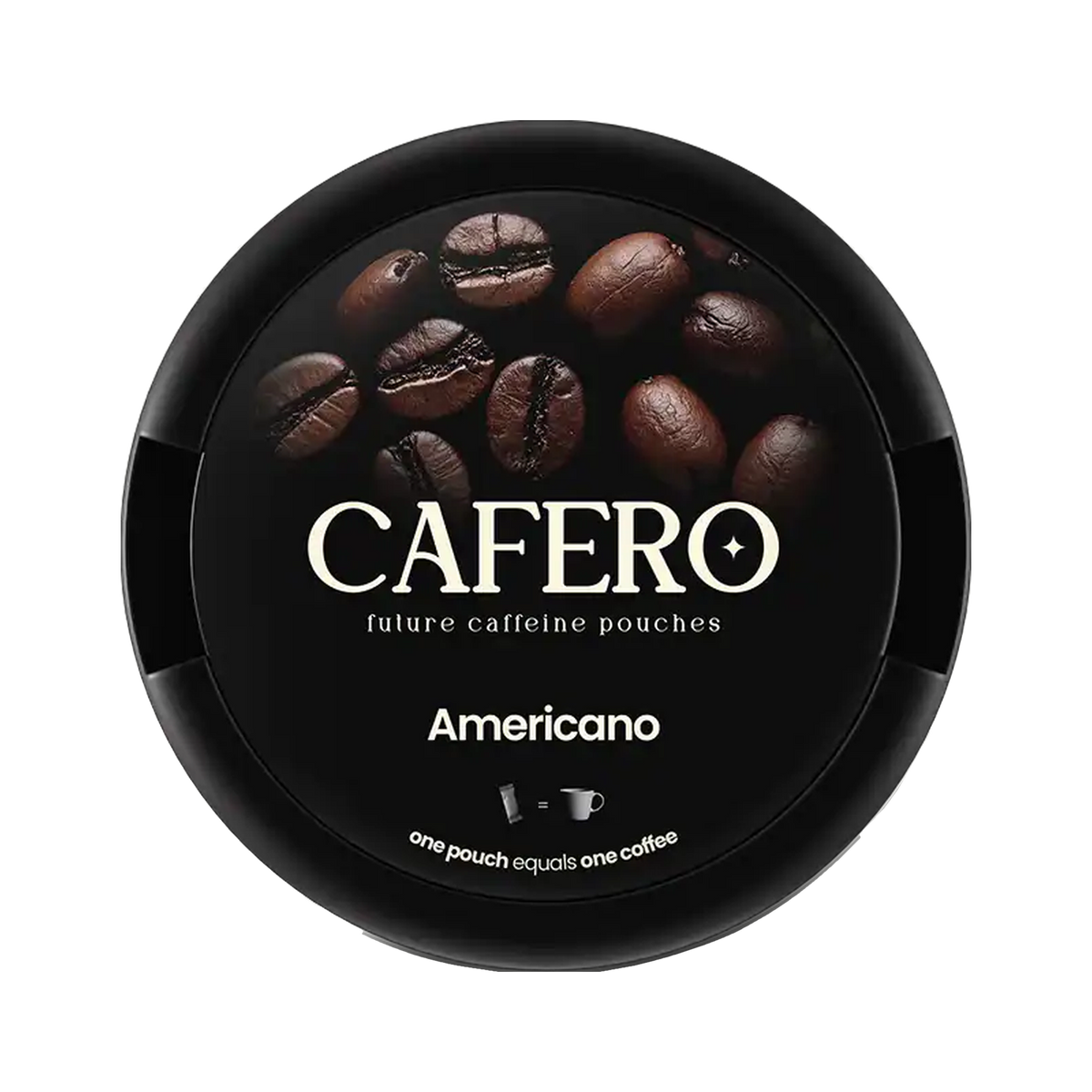 Cafero Americano Caffeine | Bäst före: 01/08/2026 can, front
