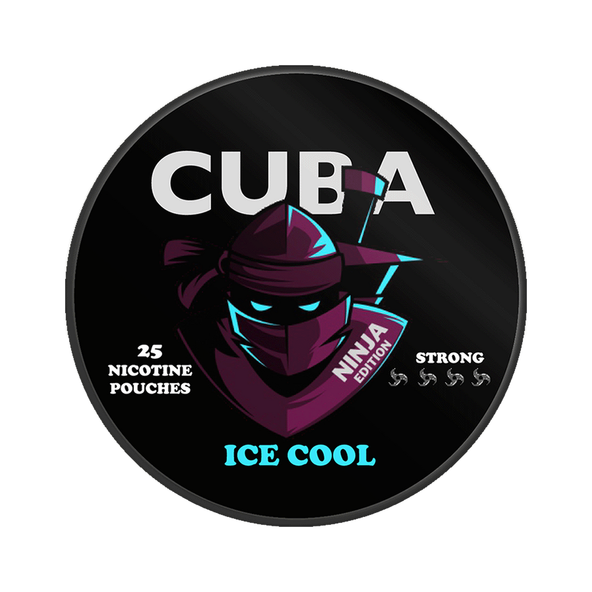 CUBA Ninja Ice Cool can, front