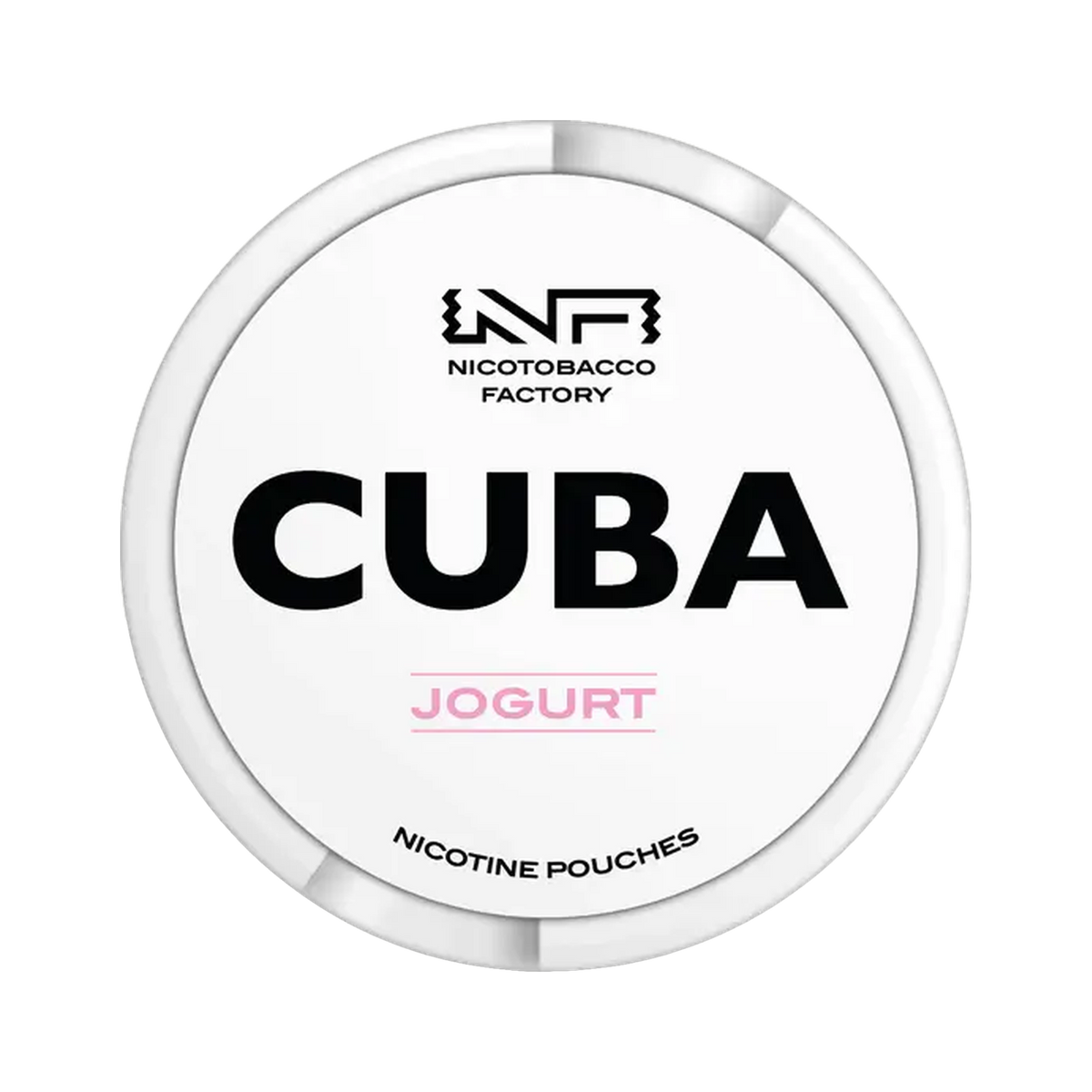 CUBA White Jogurt can, front
