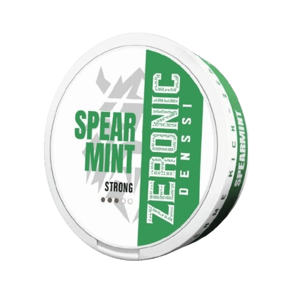 Denssi Spearmint Zeronic can, front