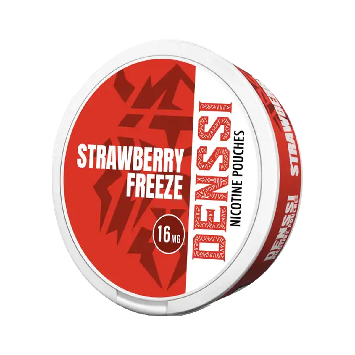 DENSSI Strawberry Freeze 16 mg, Dose, Vorderansicht