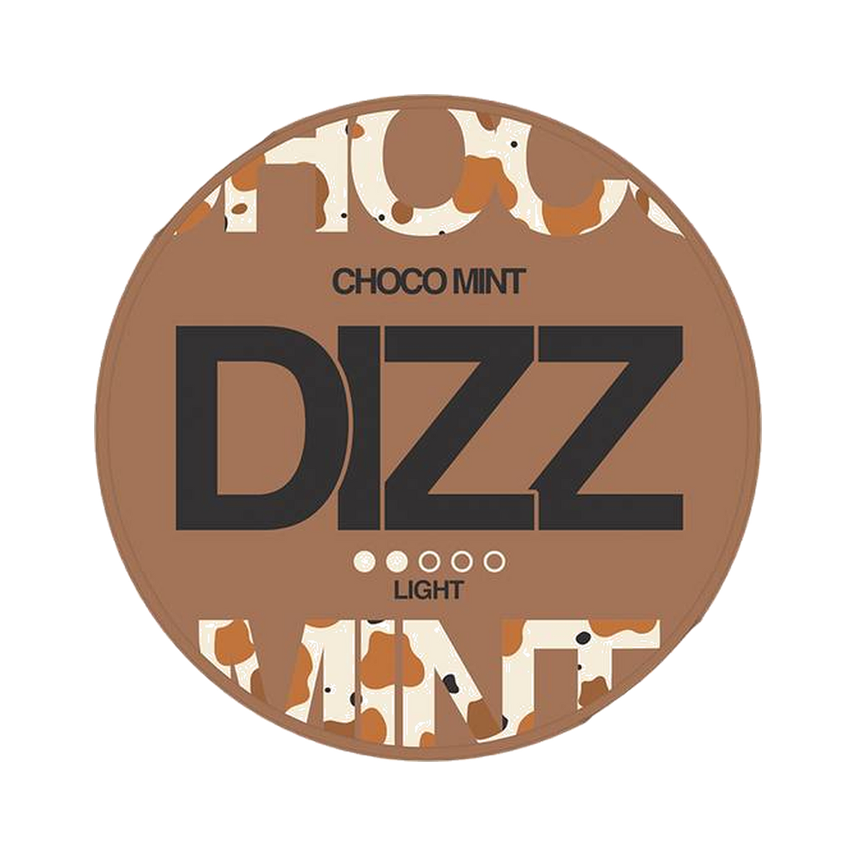 DIZZ Chocomint Light, Dose, Vorderansicht