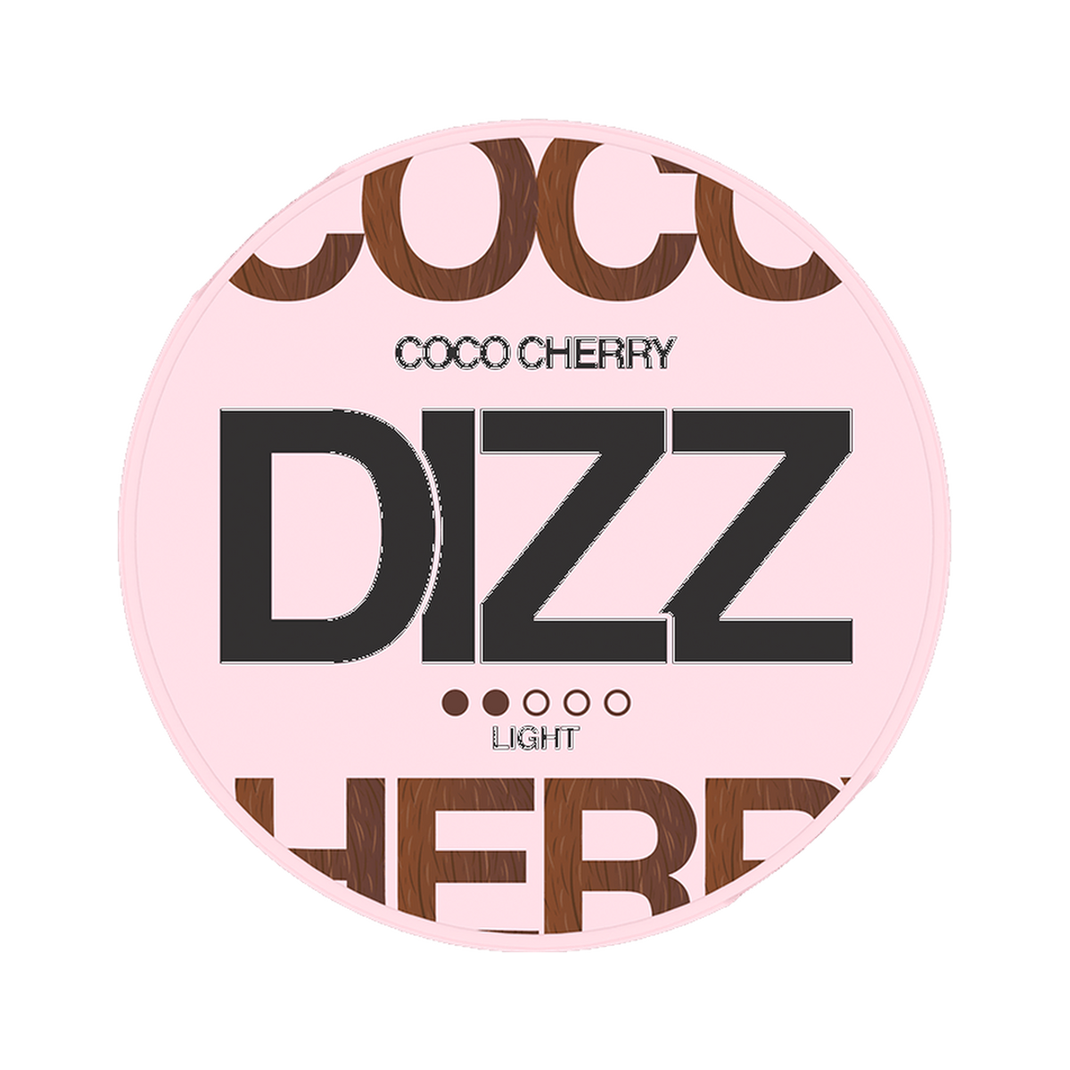 DIZZ Cococherry Light, Dose, Vorderansicht