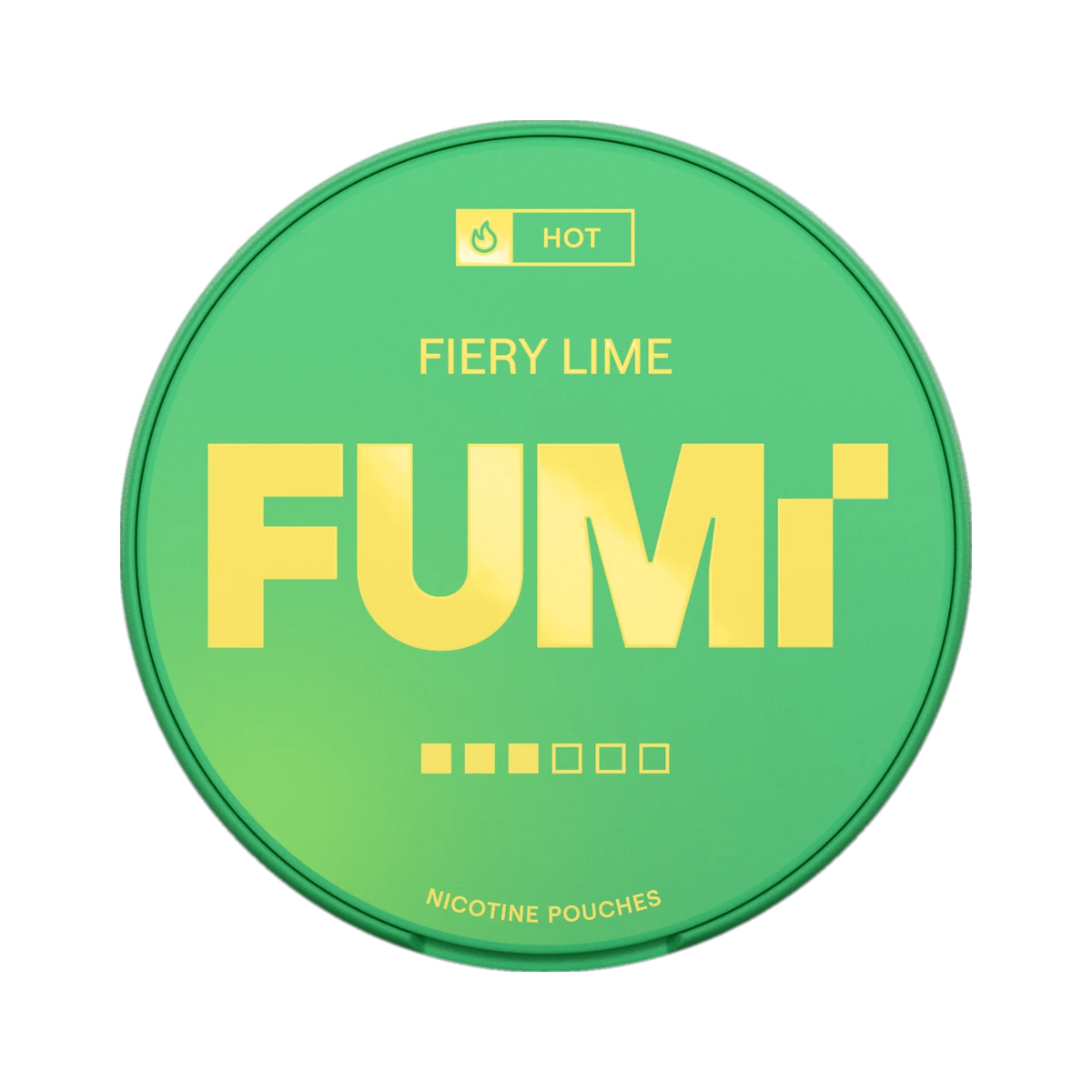 FUMI Fiery Lime 8mg can, front
