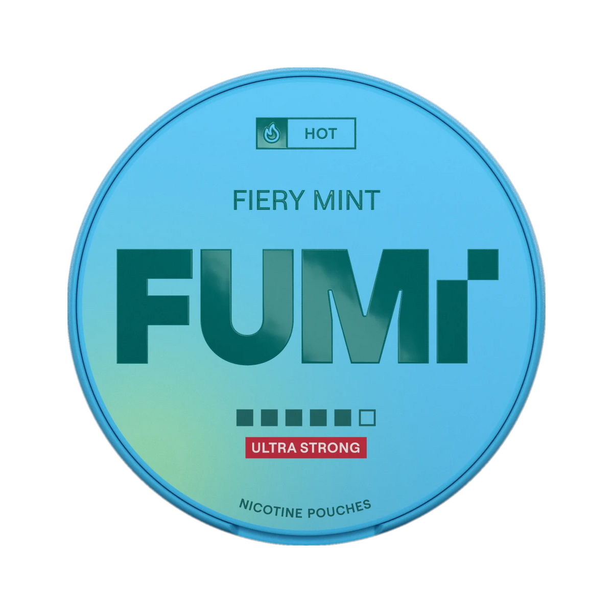 FUMI Fiery Mint Ultra Strong can, front