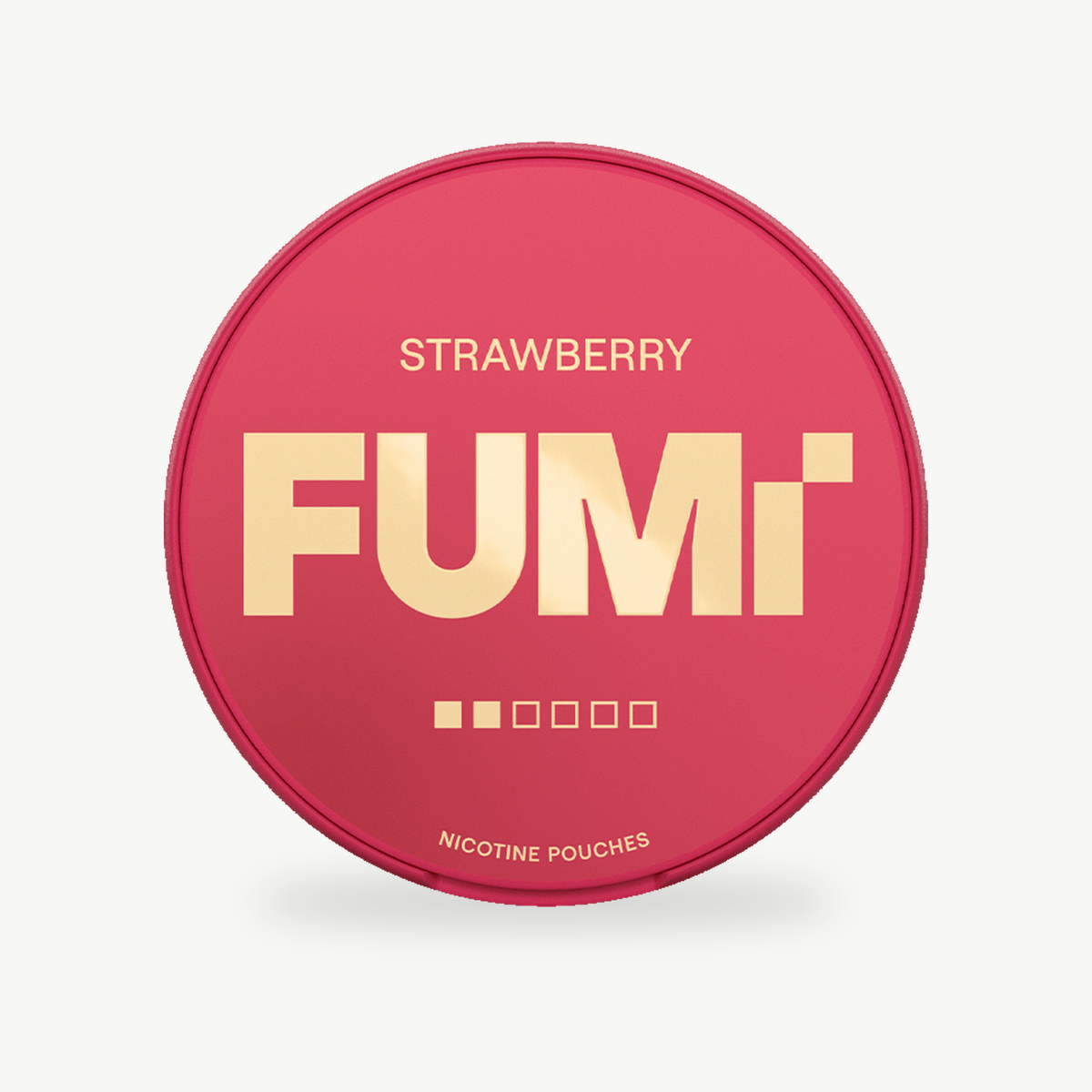 FUMI Strawberry 4mg can, front