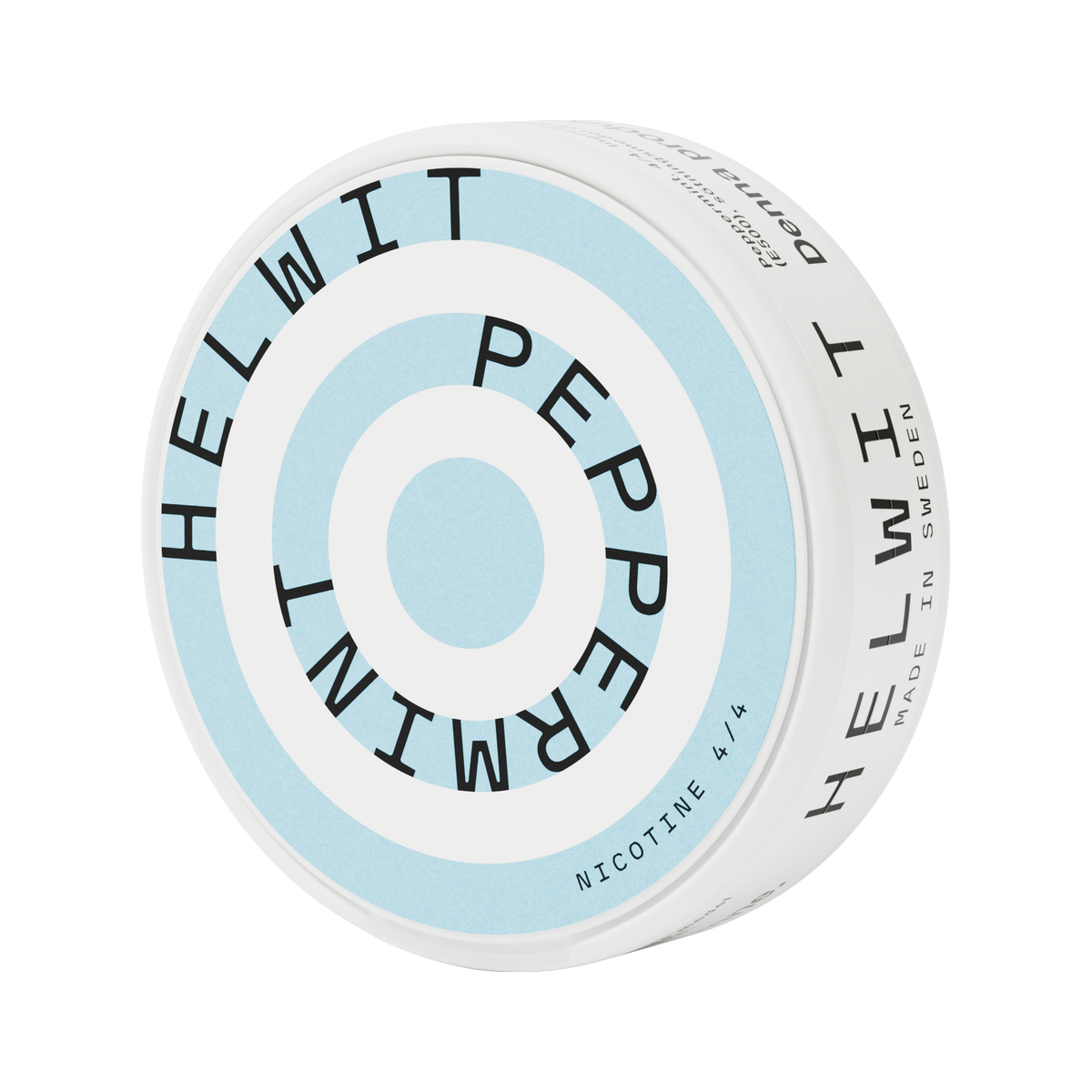 HELWIT Menthol Strong can, side