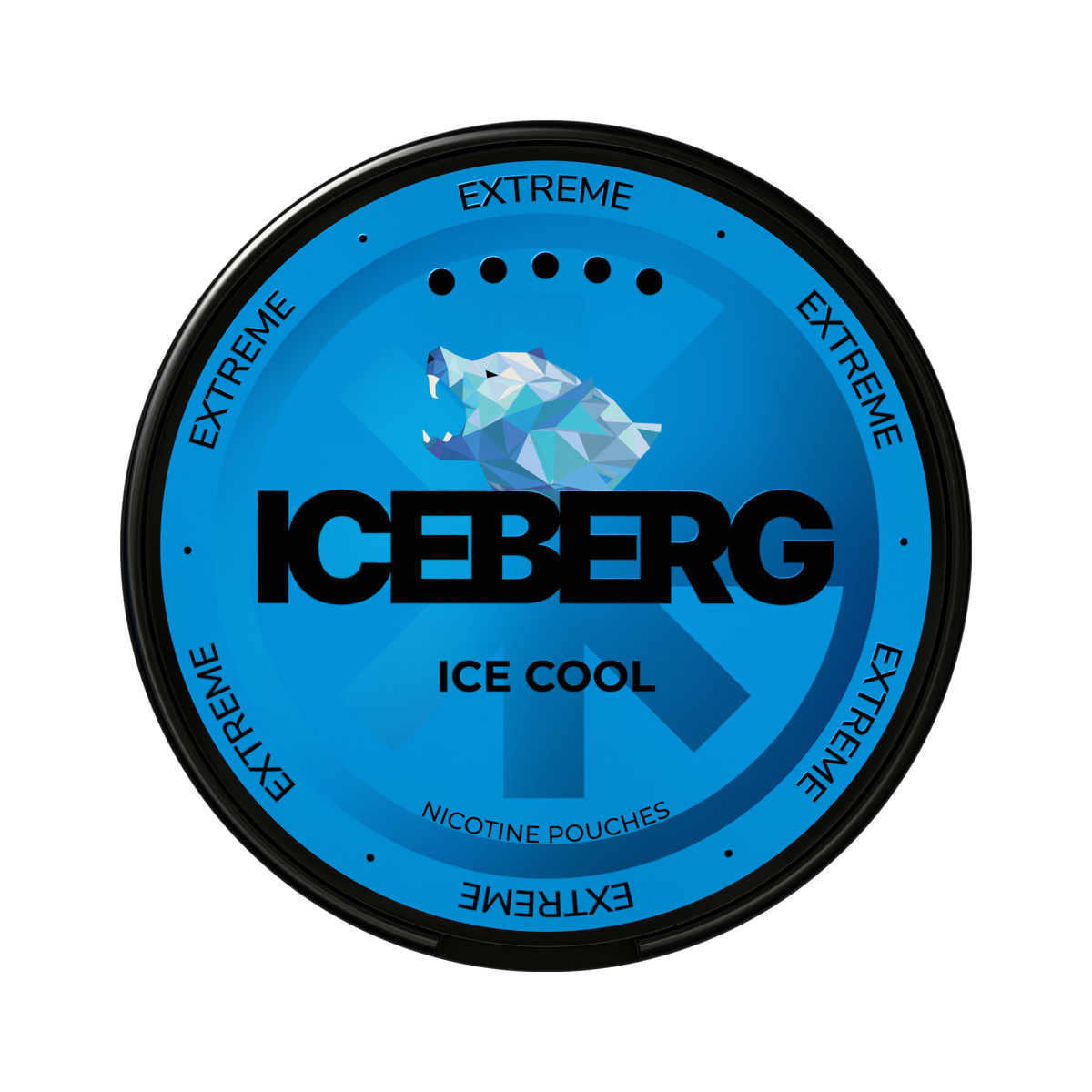 ICEBERG Ice Cool Extreme can, front