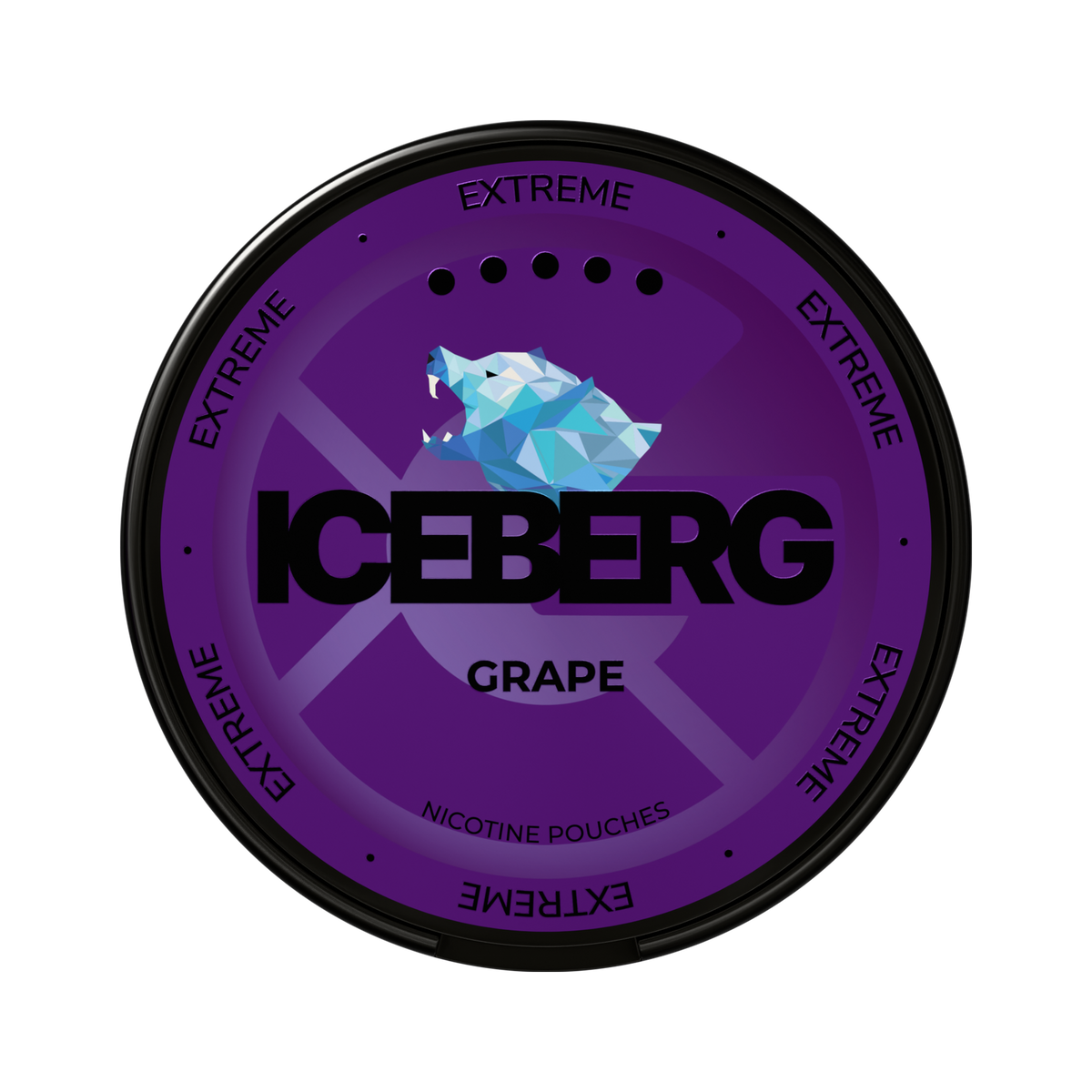 ICEBERG Grape Extreme nikotinportioner, dosa