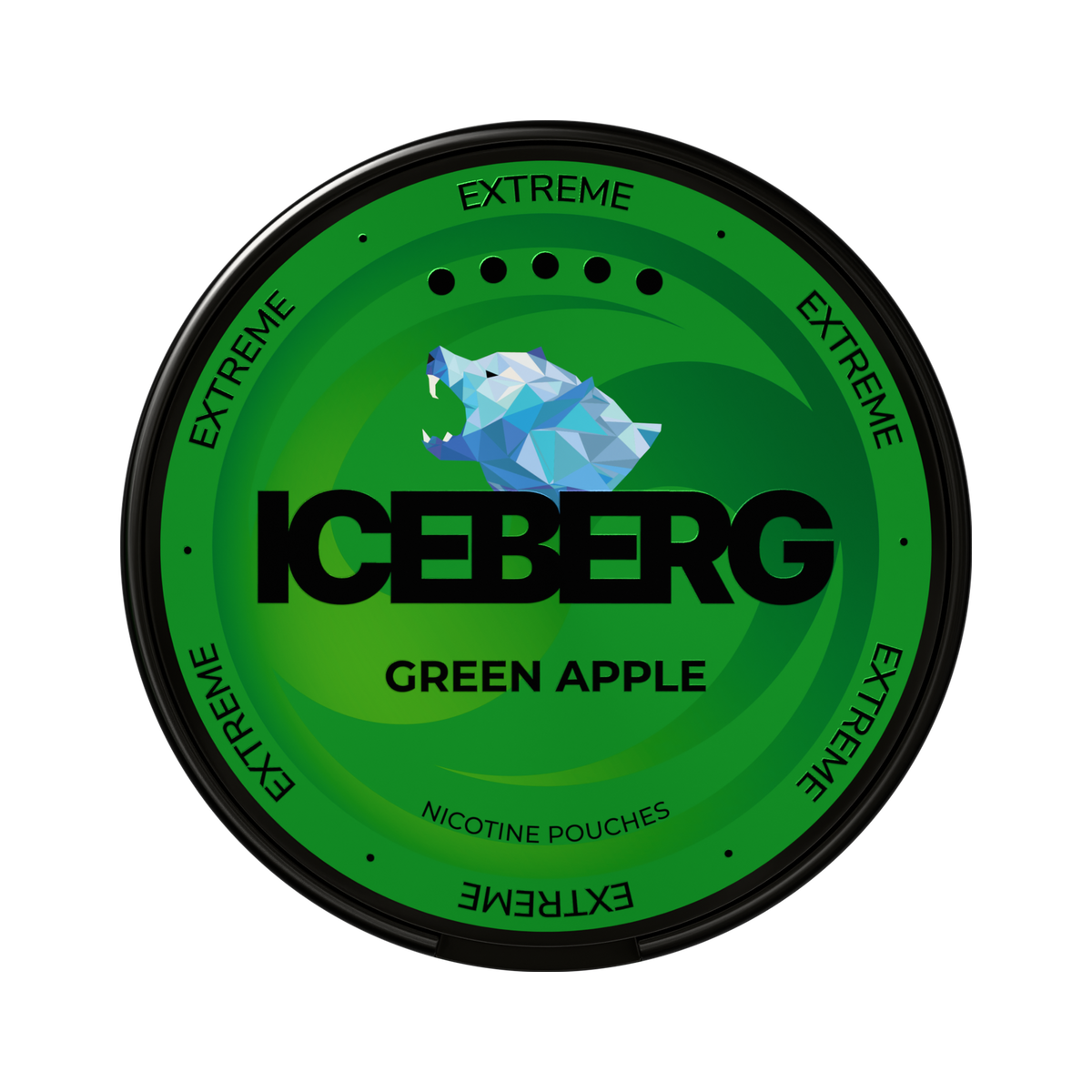 ICEBERG Green Apple Extreme nikotinportioner, dosa