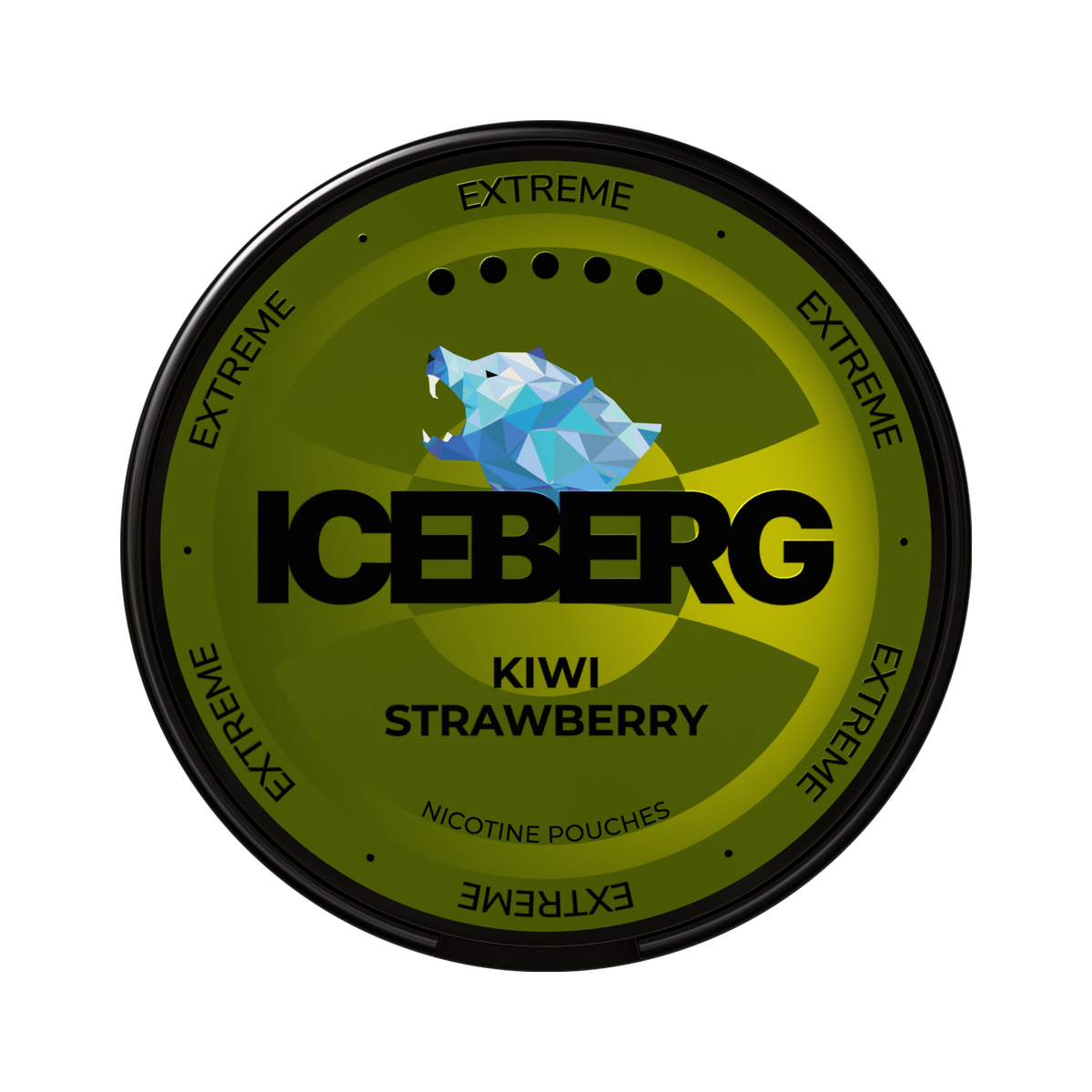 ICEBERG Kiwi Strawberry Extreme nikotinportioner, dosa