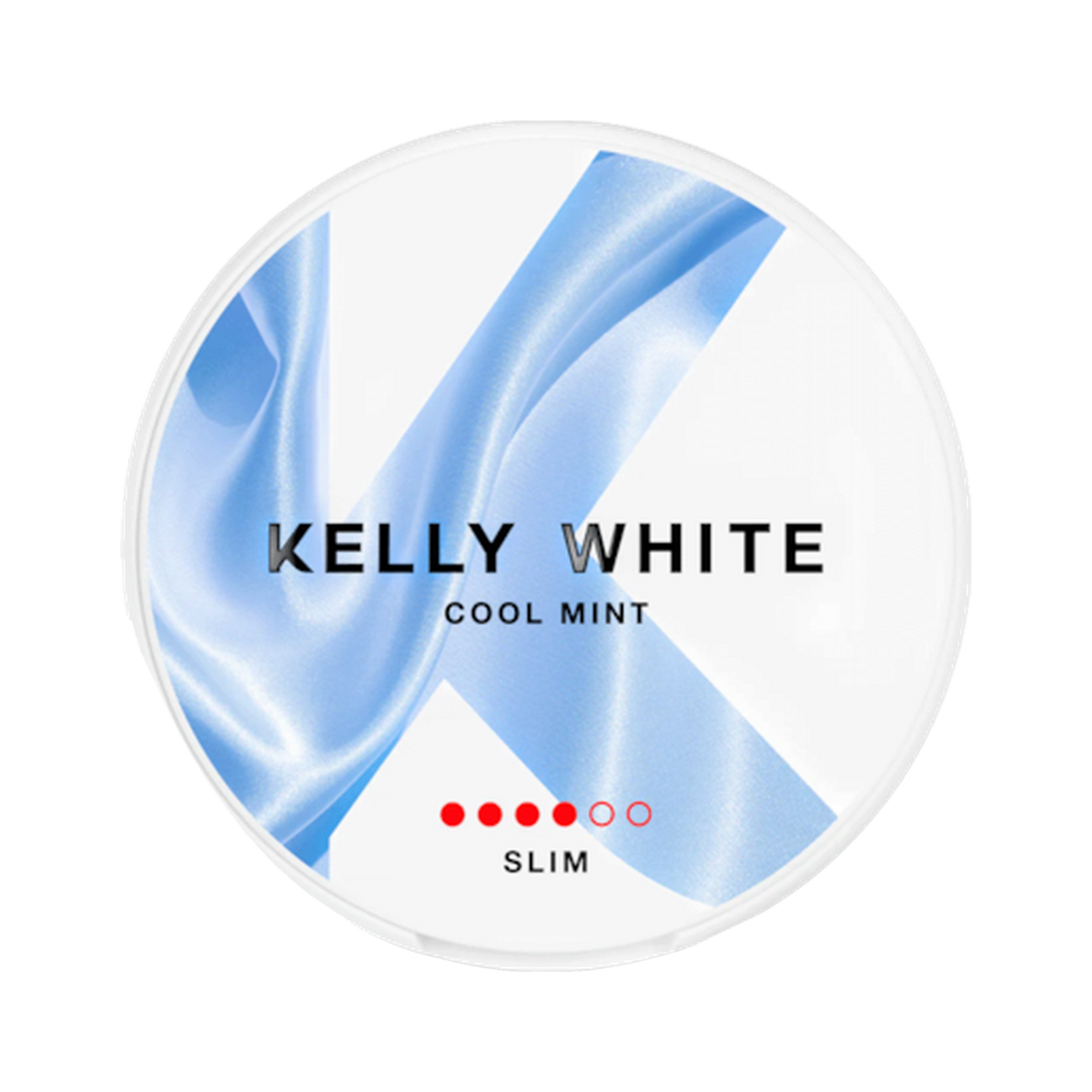 Kelly White Cool Mint Strong can, front