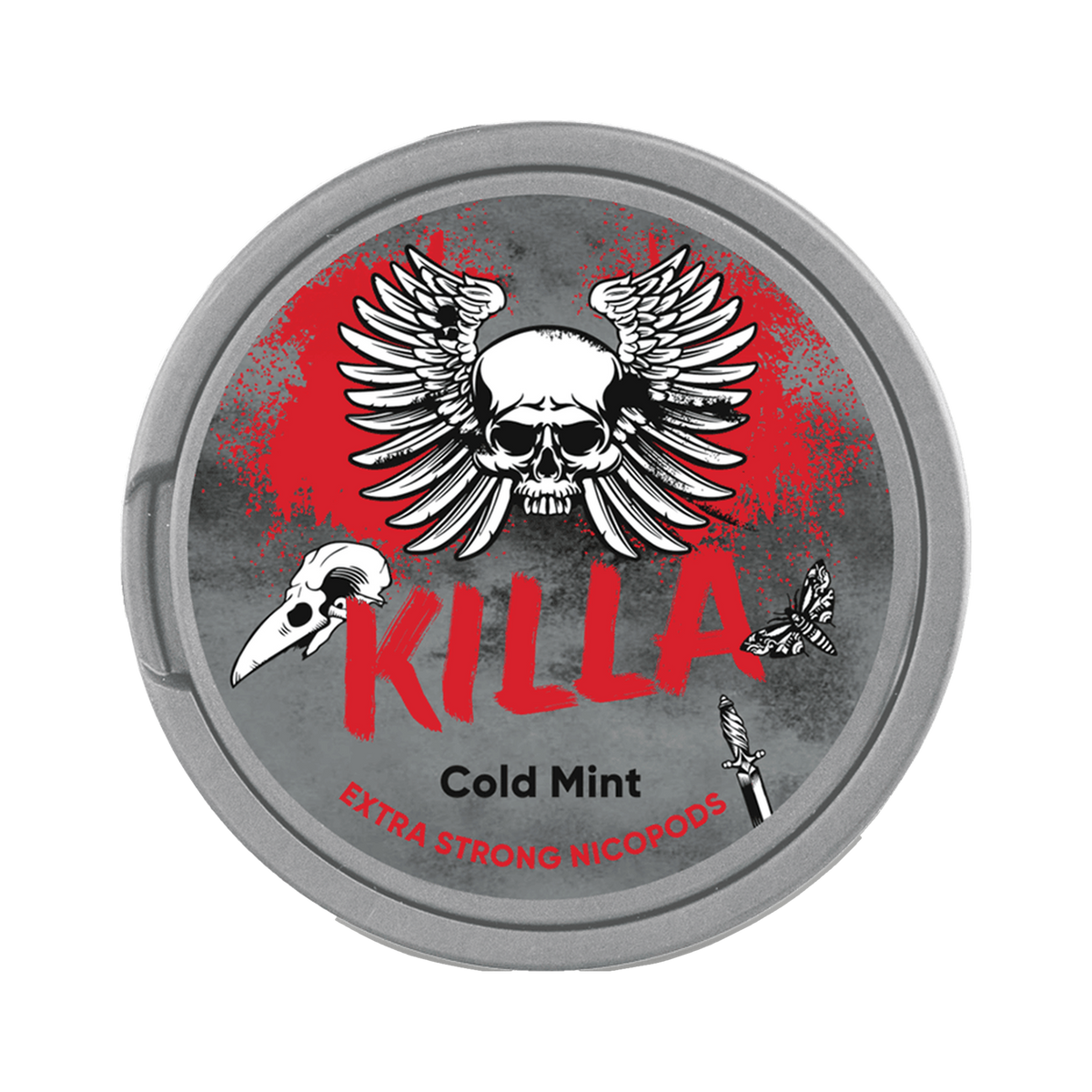 KILLA Cold Mint can, front