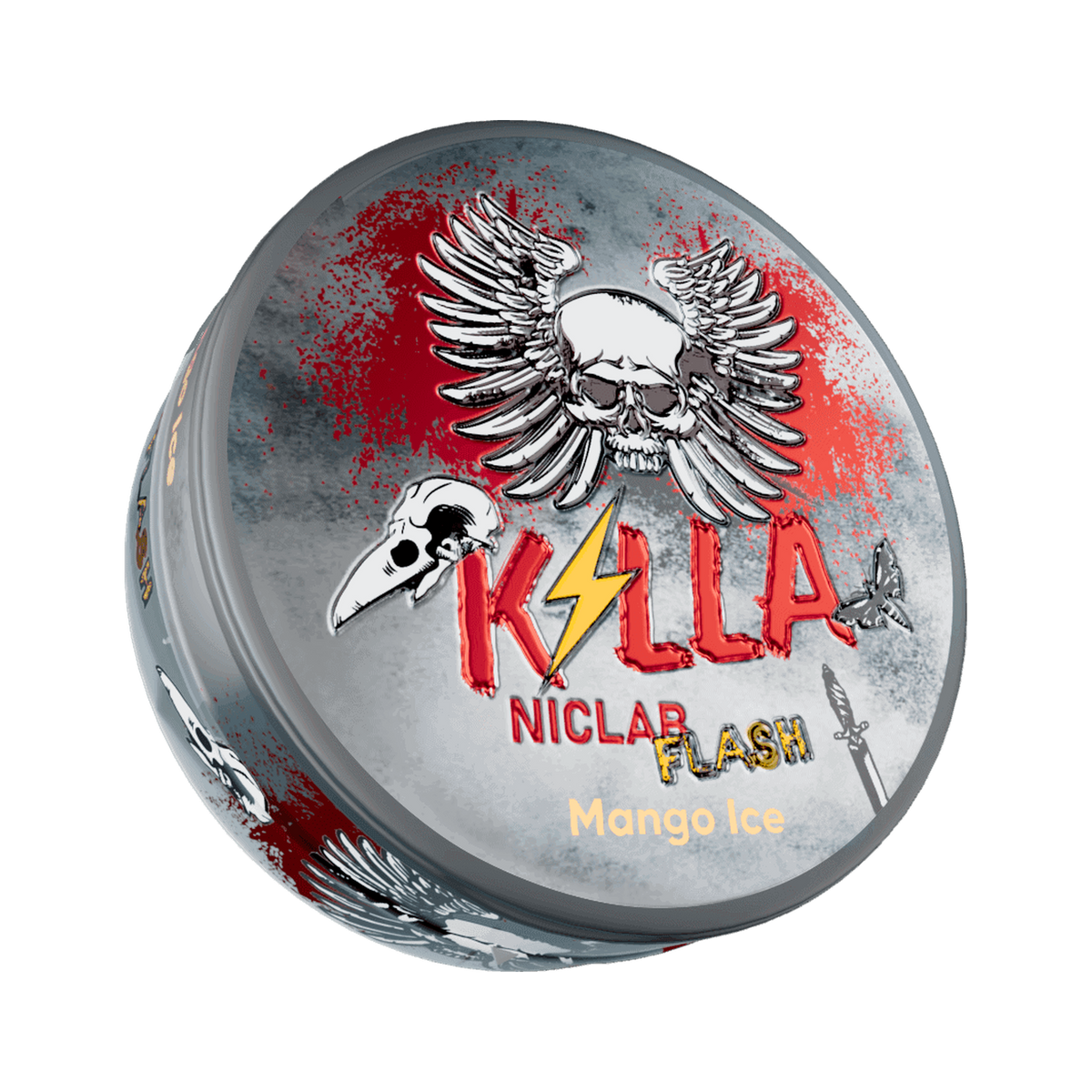 KILLA Flash Mango Ice can, front