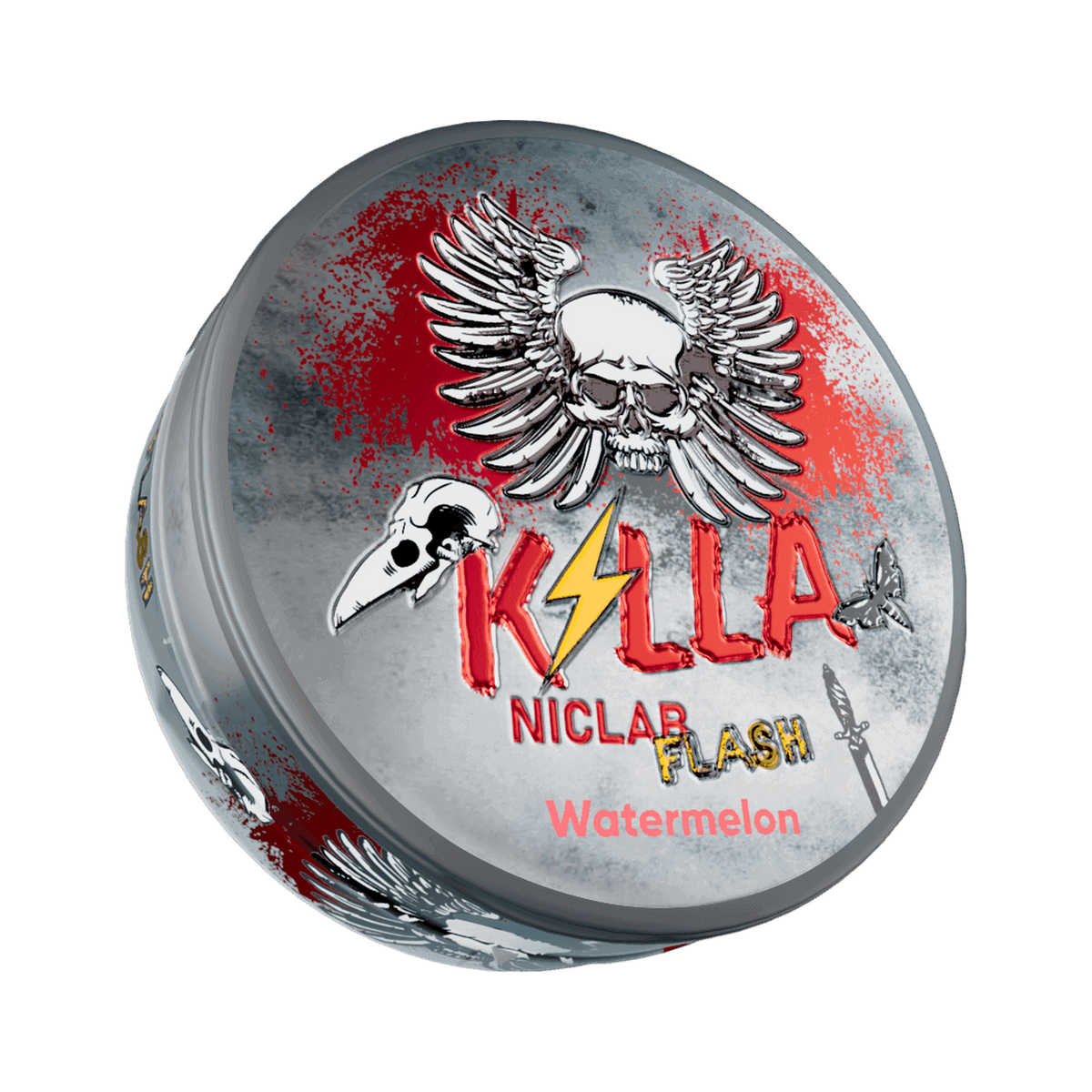 KILLA Flash Watermelon can, front