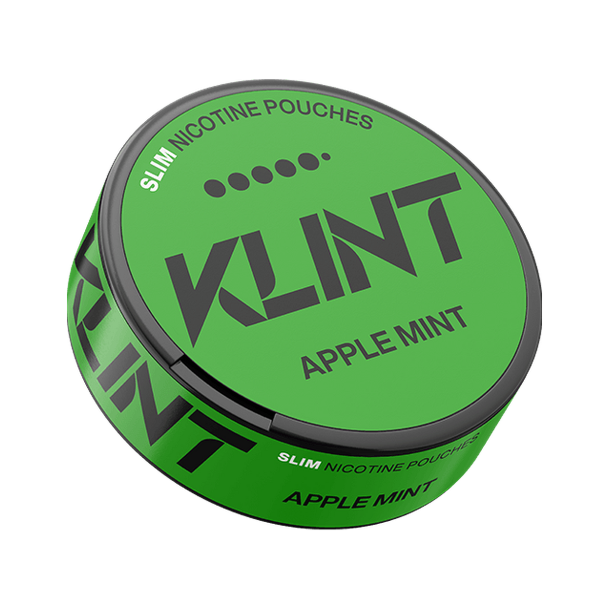 KLINT Apple Mint Slim nikotinpåsar, dosa