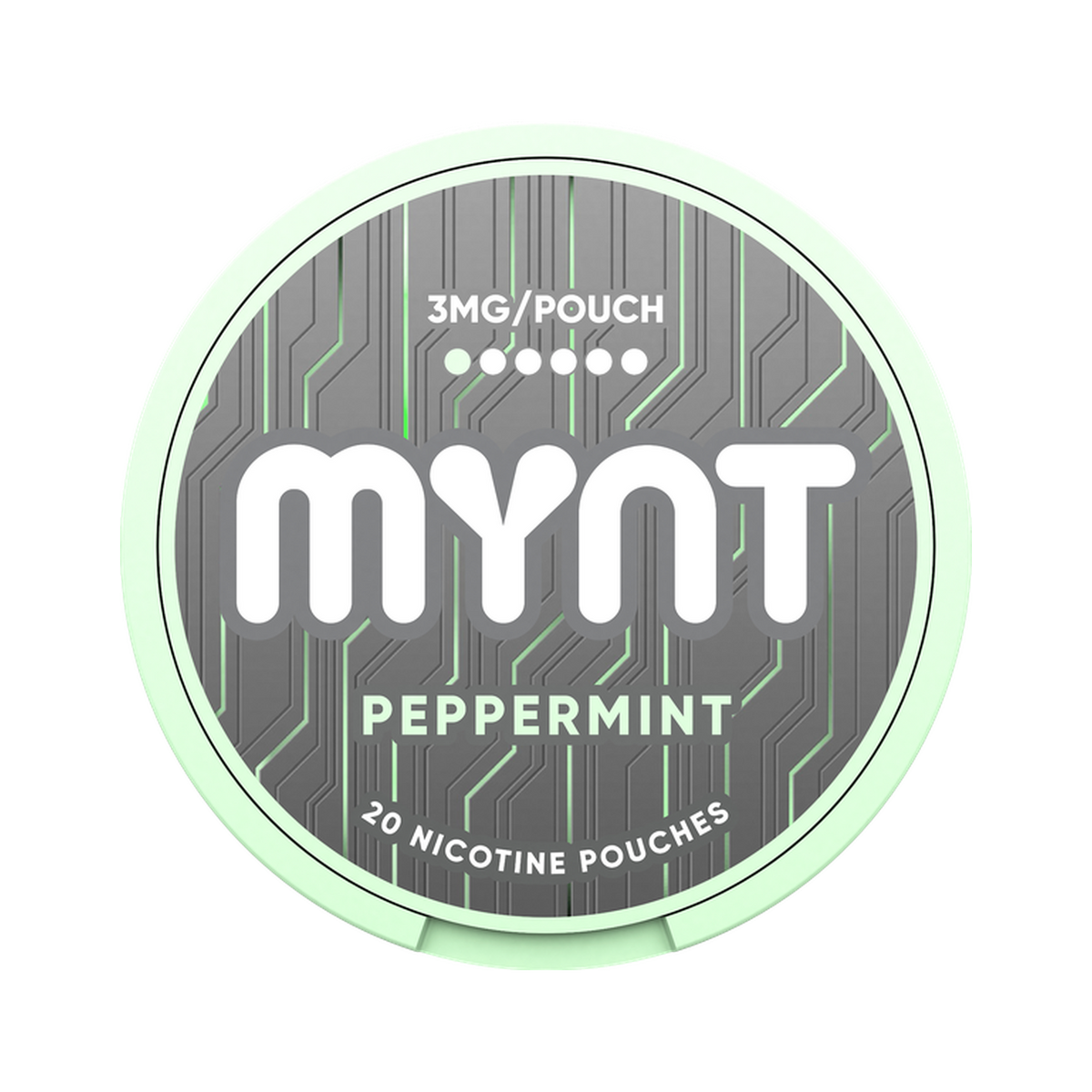 MYNT Peppermint 3 mg, dosa