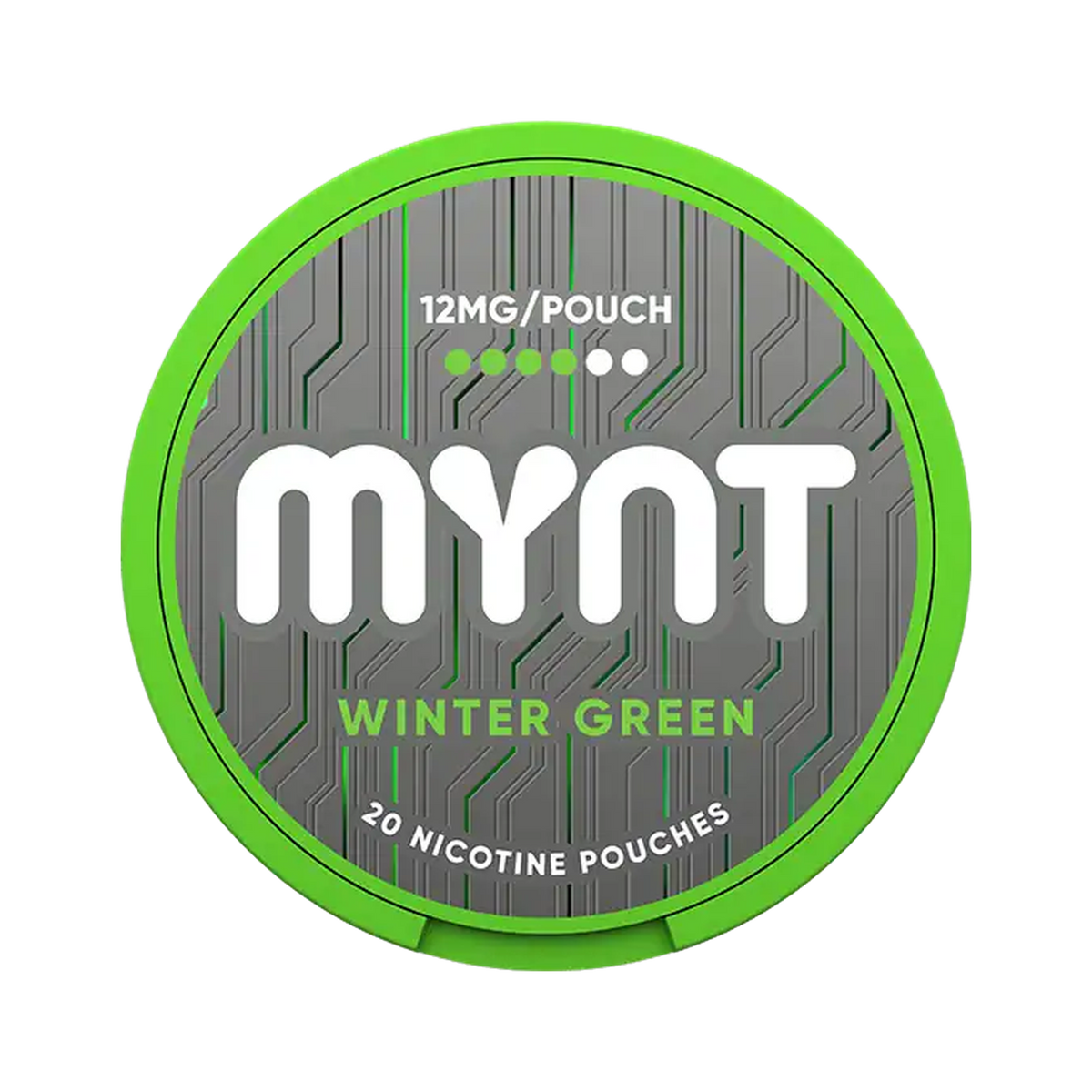 MYNT Winter Green 12 mg, Dose, Vorderansicht