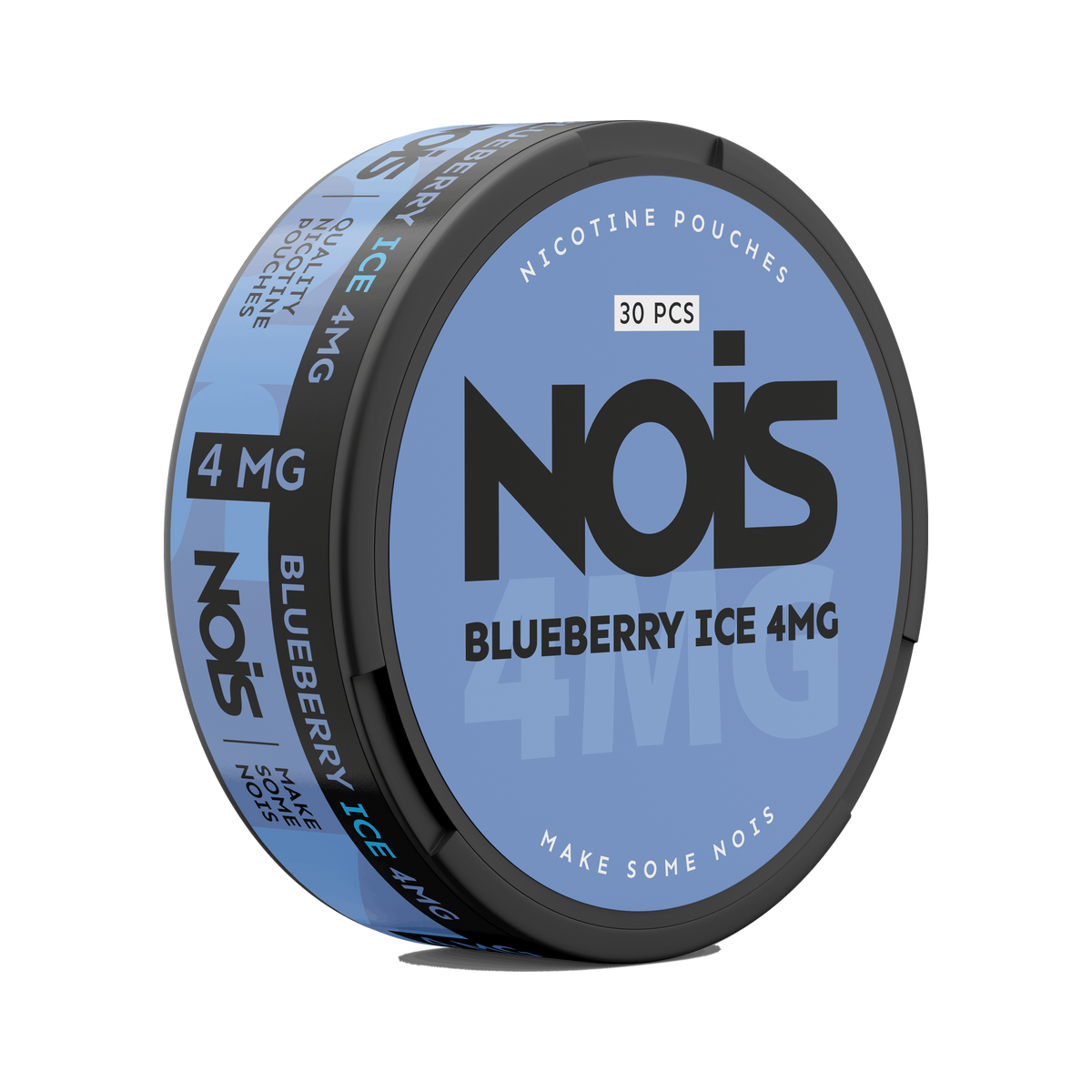 NOIS Blueberry Ice 4 mg, sidovy