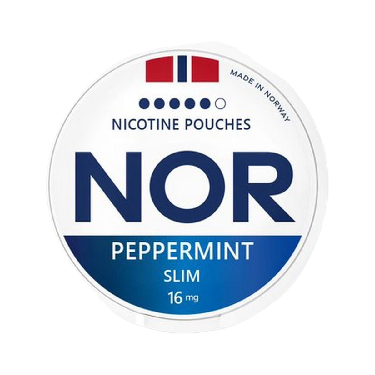 NOR Peppermint Slim, Dose, Vorderansicht