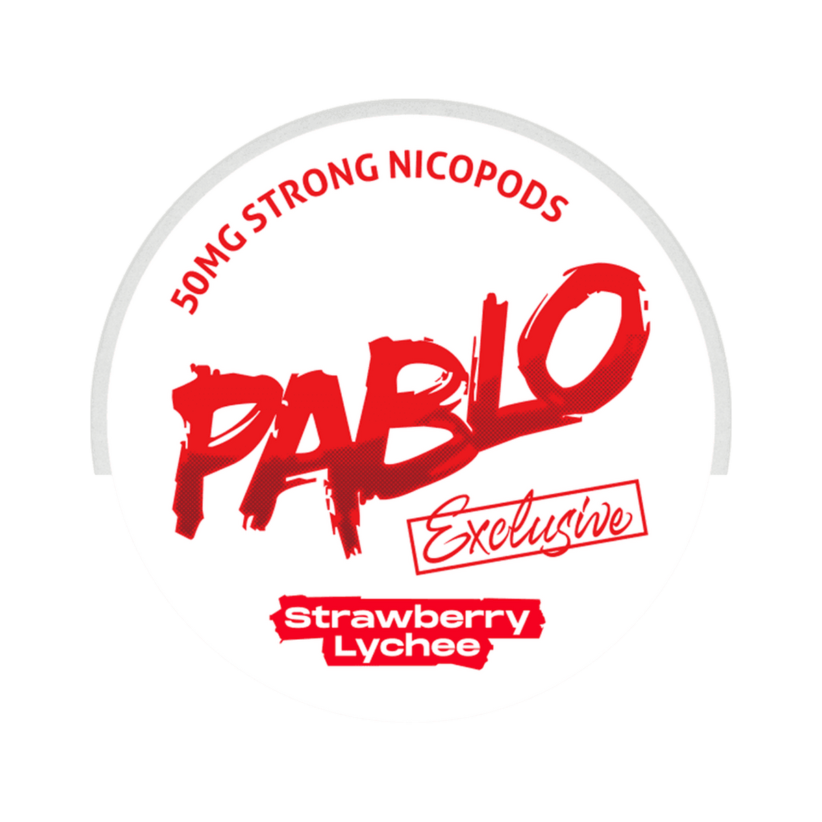 PABLO Exclusive Strawberry Lychee 50mg