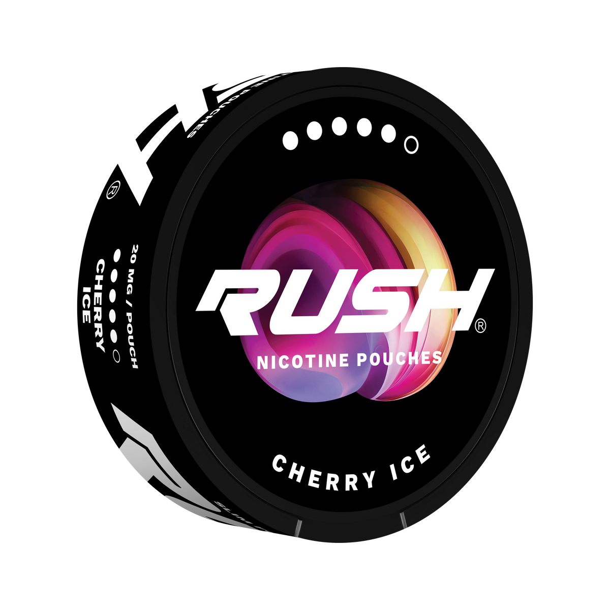 RUSH Extreme Cherry Ice nikotinpåsar, dosa (3D)