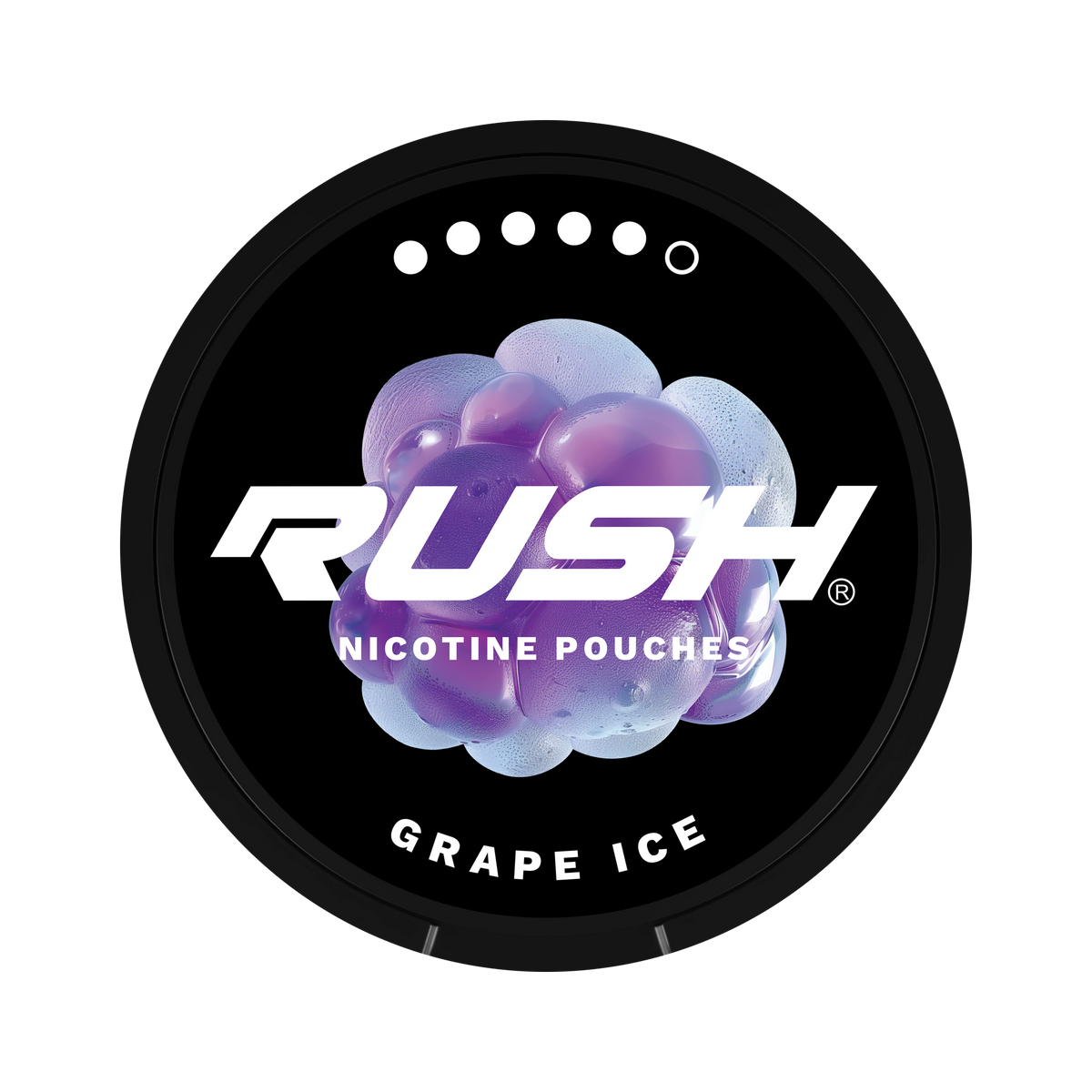 RUSH Extreme Grape Ice nikotinpåsar, dosa