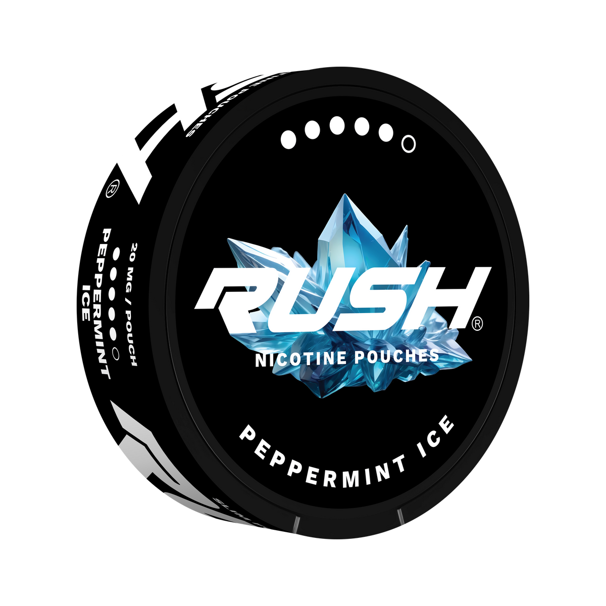 RUSH Extreme Peppermint Ice nikotinpåsar, dosa (3D)