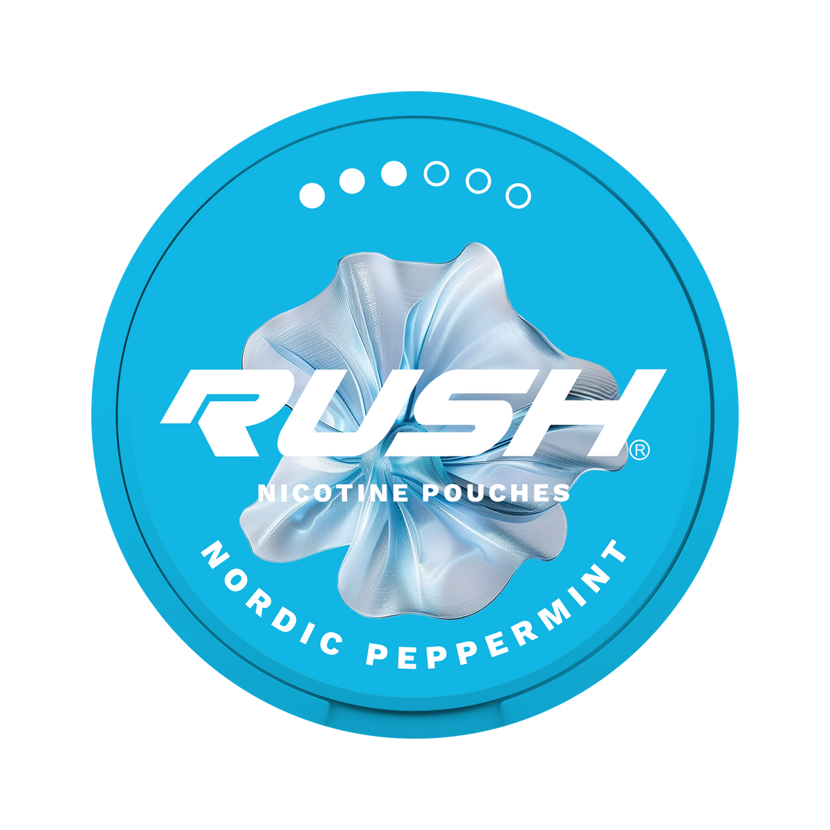 RUSH Pro Nordic Peppermint nikotinpåsar, dosa