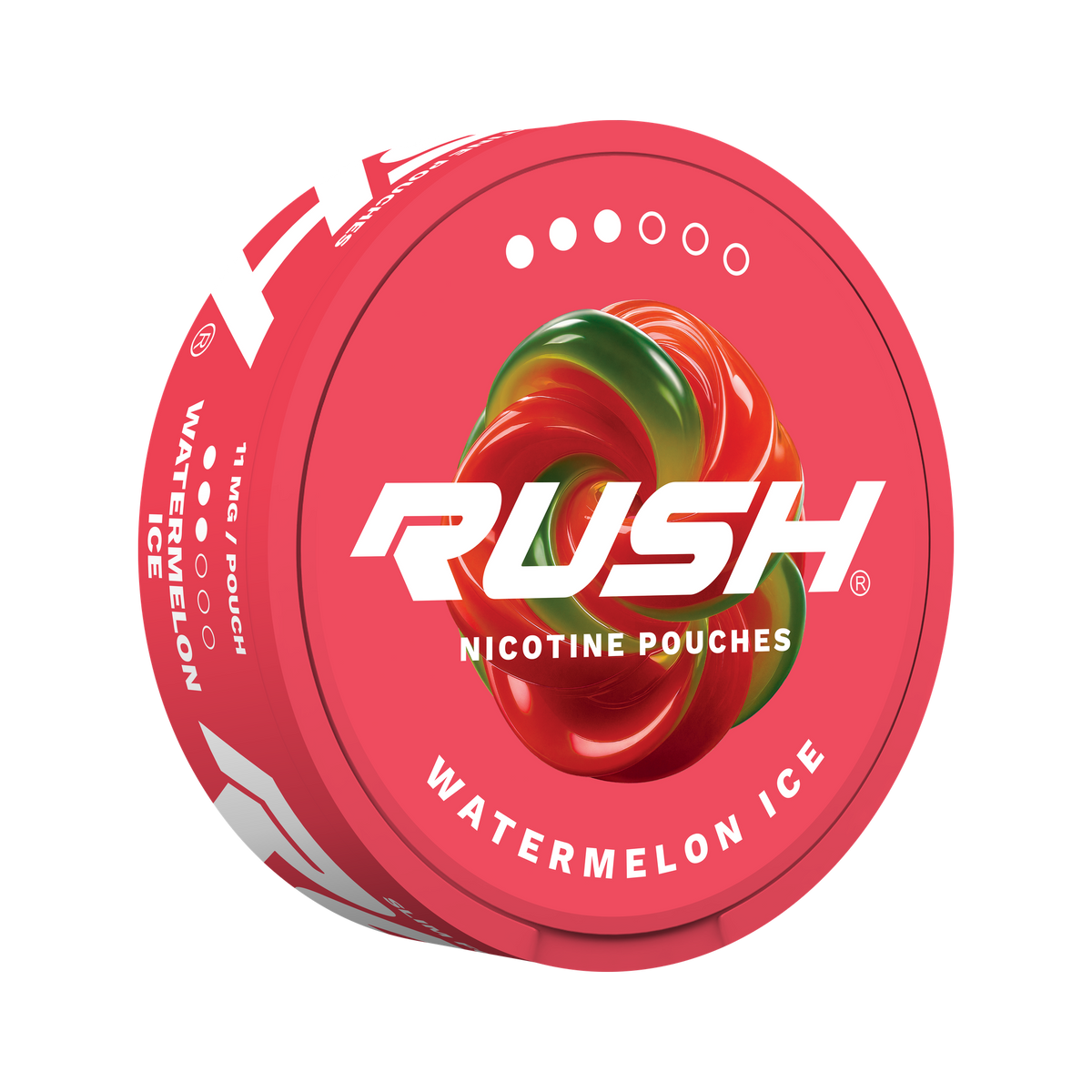 RUSH Pro Watermelon Ice nikotinpåsar, dosa (3D)