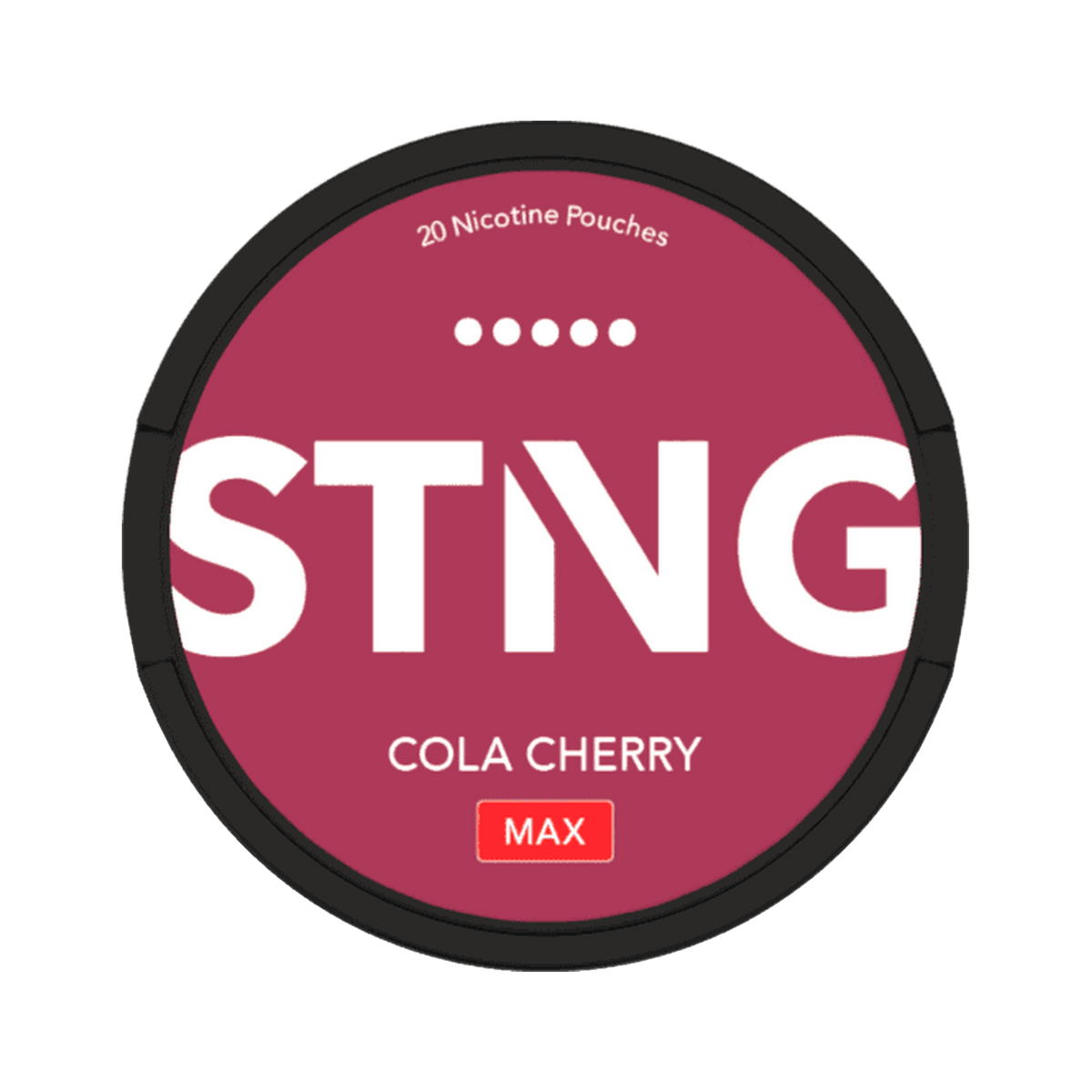 STNG Cola Cherry Max, Dose, Vorderansicht