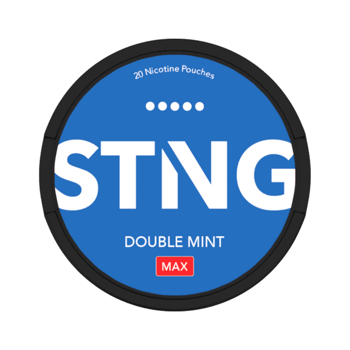 STNG Double Mint Max, Dose, Vorderansicht