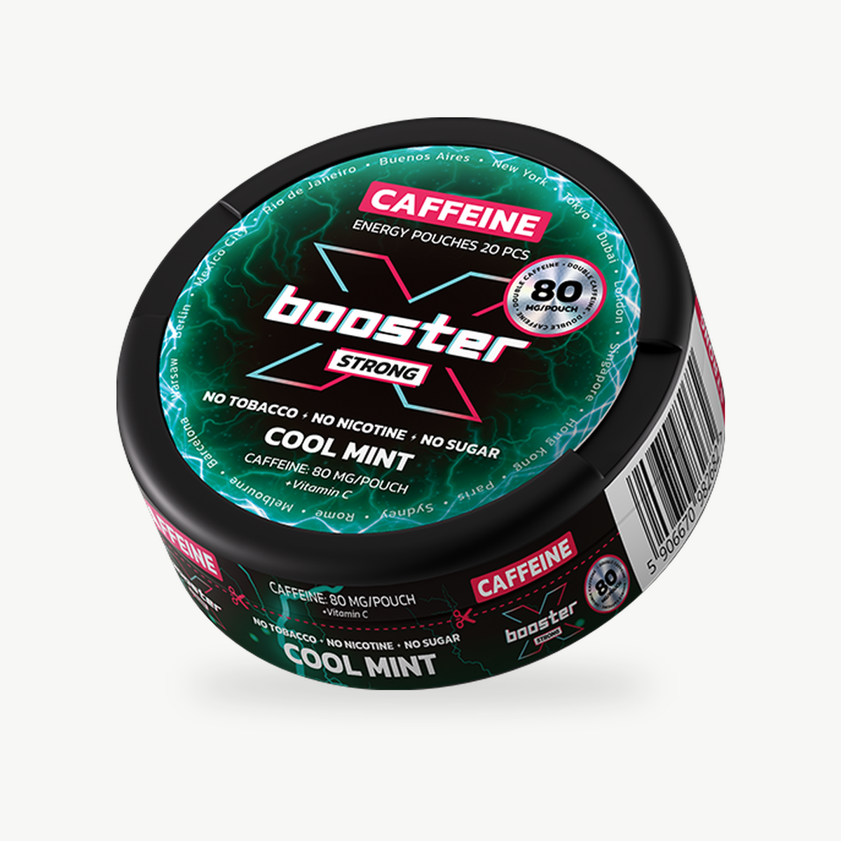 X-BOOSTER Cool Mint Koffein