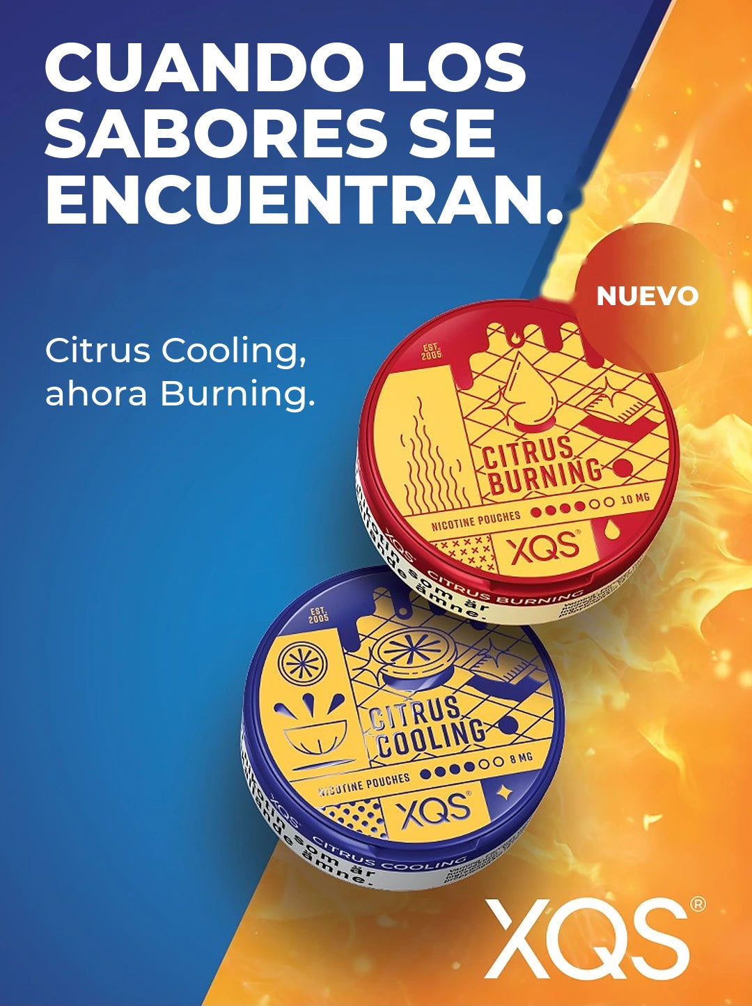 XQS Citrus Burning y Citrus Cooling