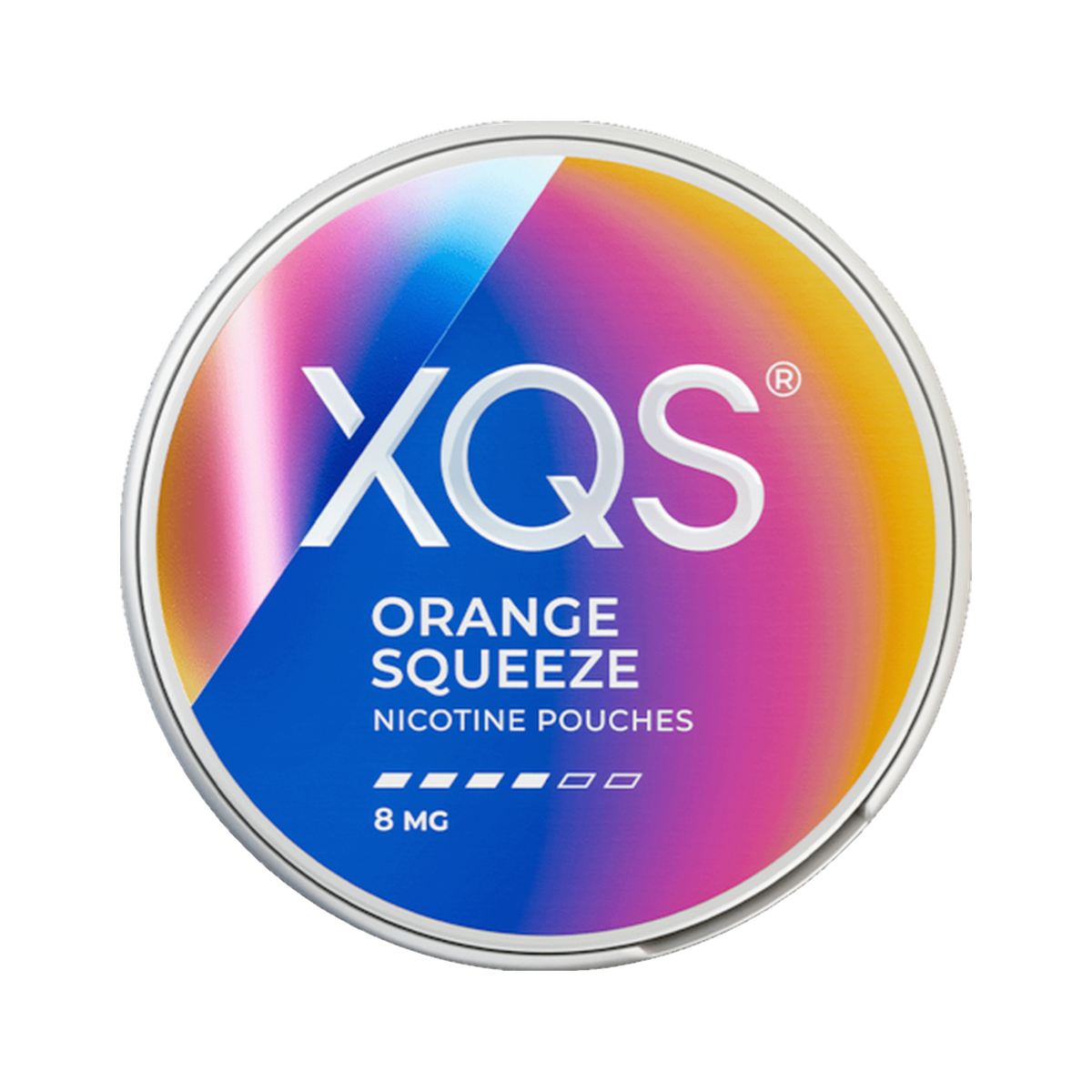 XQS Orange Squeeze Strong can, front