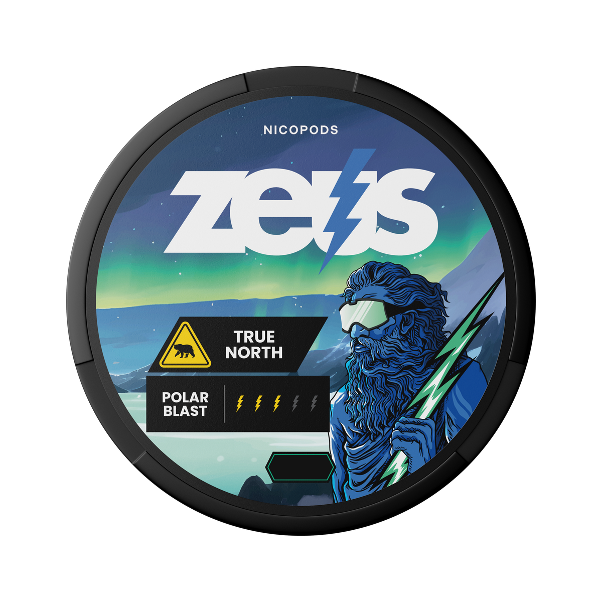 ZEUS True North 4 mg can, front