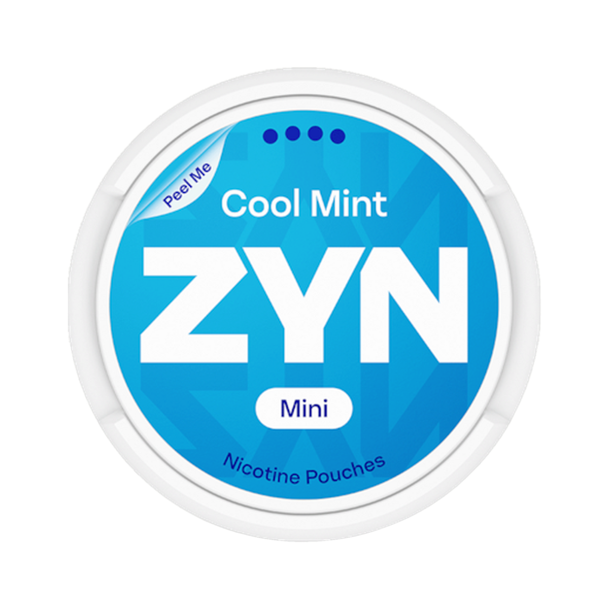 ZYN Cool Mint Mini 6mg (S4) can, front