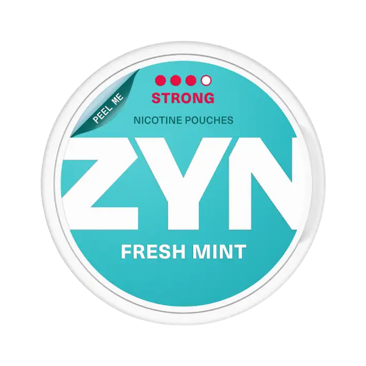 ZYN Fresh Mint Slim 11mg (S3) can, front