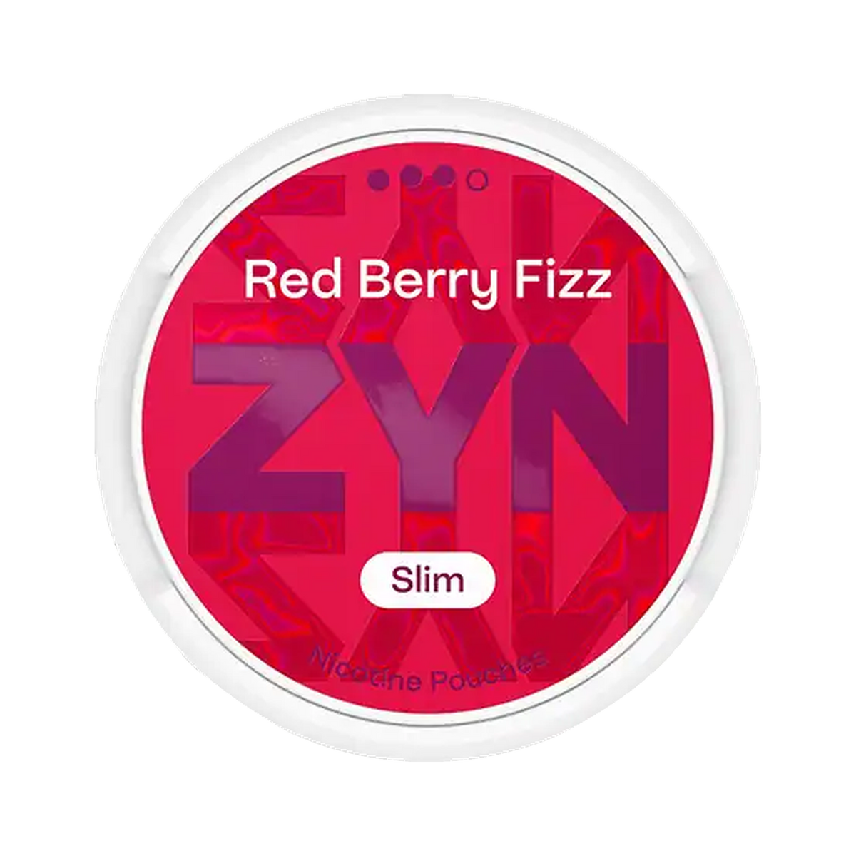 ZYN Red Berry Fizz Slim 9mg (S3), Dose, Vorderansicht