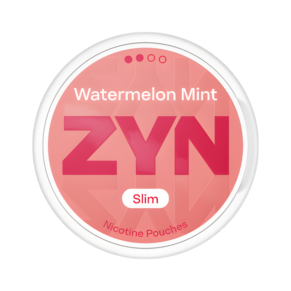 ZYN Watermelon Mint Slim 6mg (S2) can, front