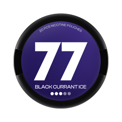 77 Black Currant Ice Medium, Dose, Vorderansicht