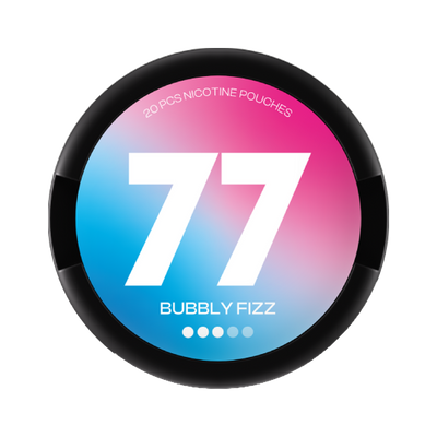 77 Bubbly Blizz Medium, Dose, Vorderansicht